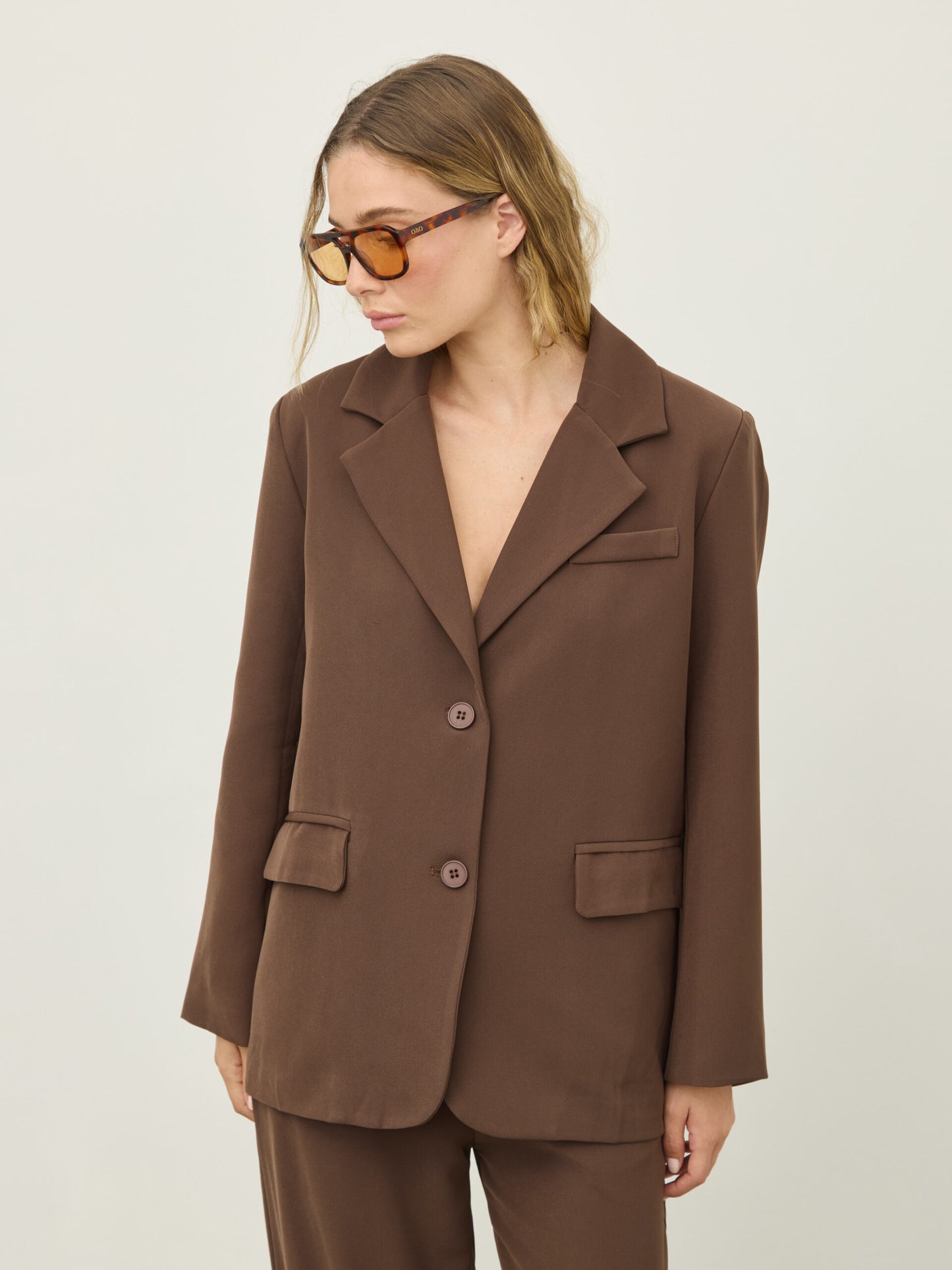 בלייזר מחוייט סיינה | חום