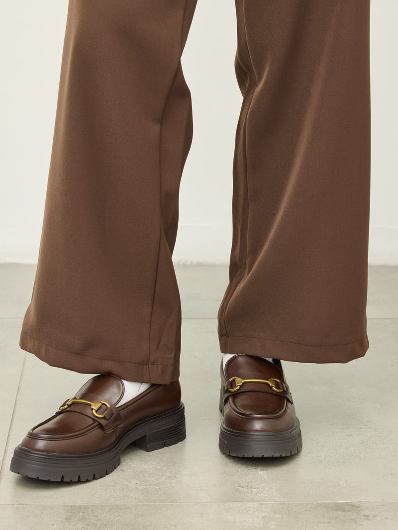 מוקסין סוליית טרקטור לאבלי | חום