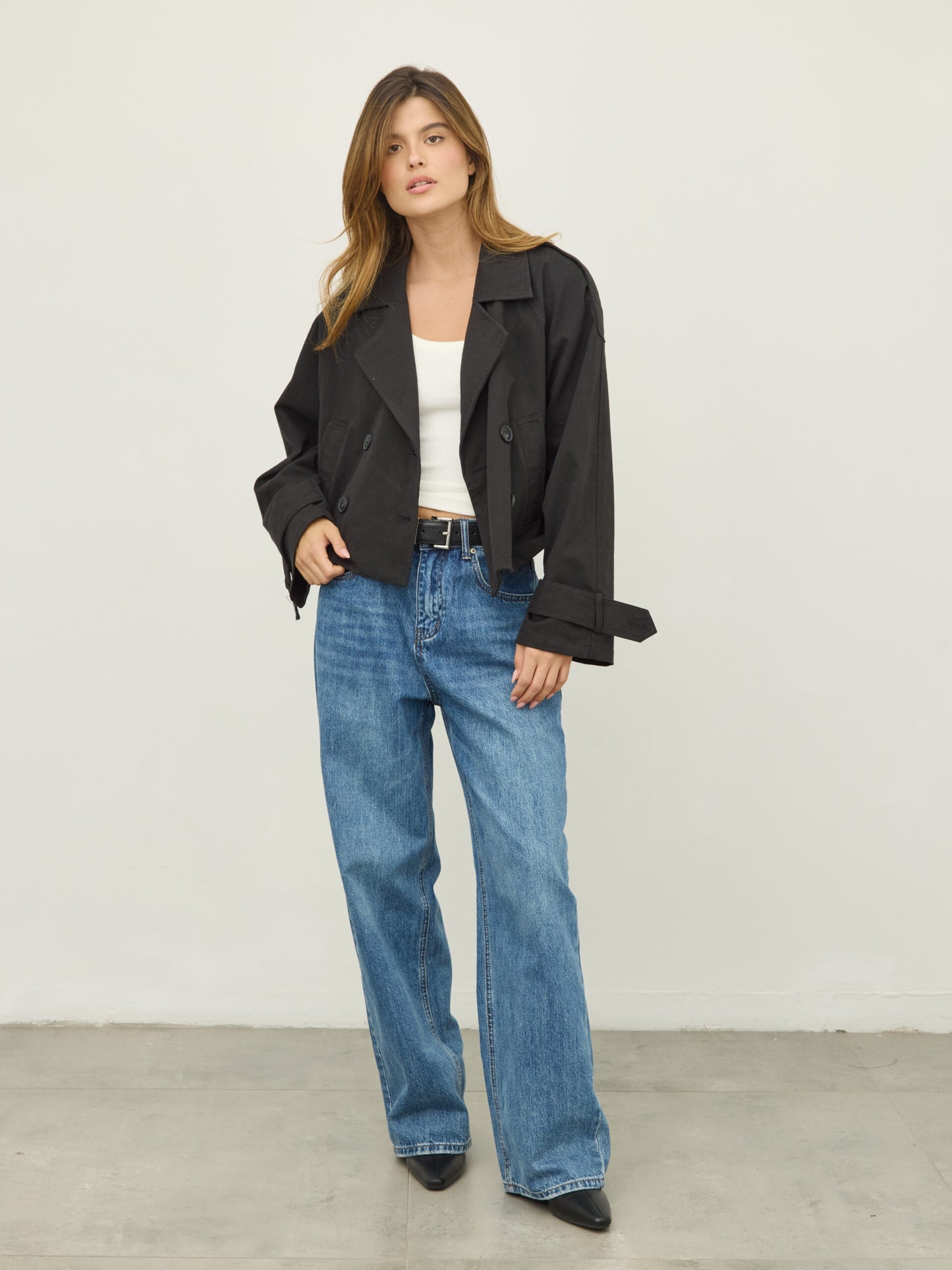 טראנץ' קרופ בראדי  | שחור