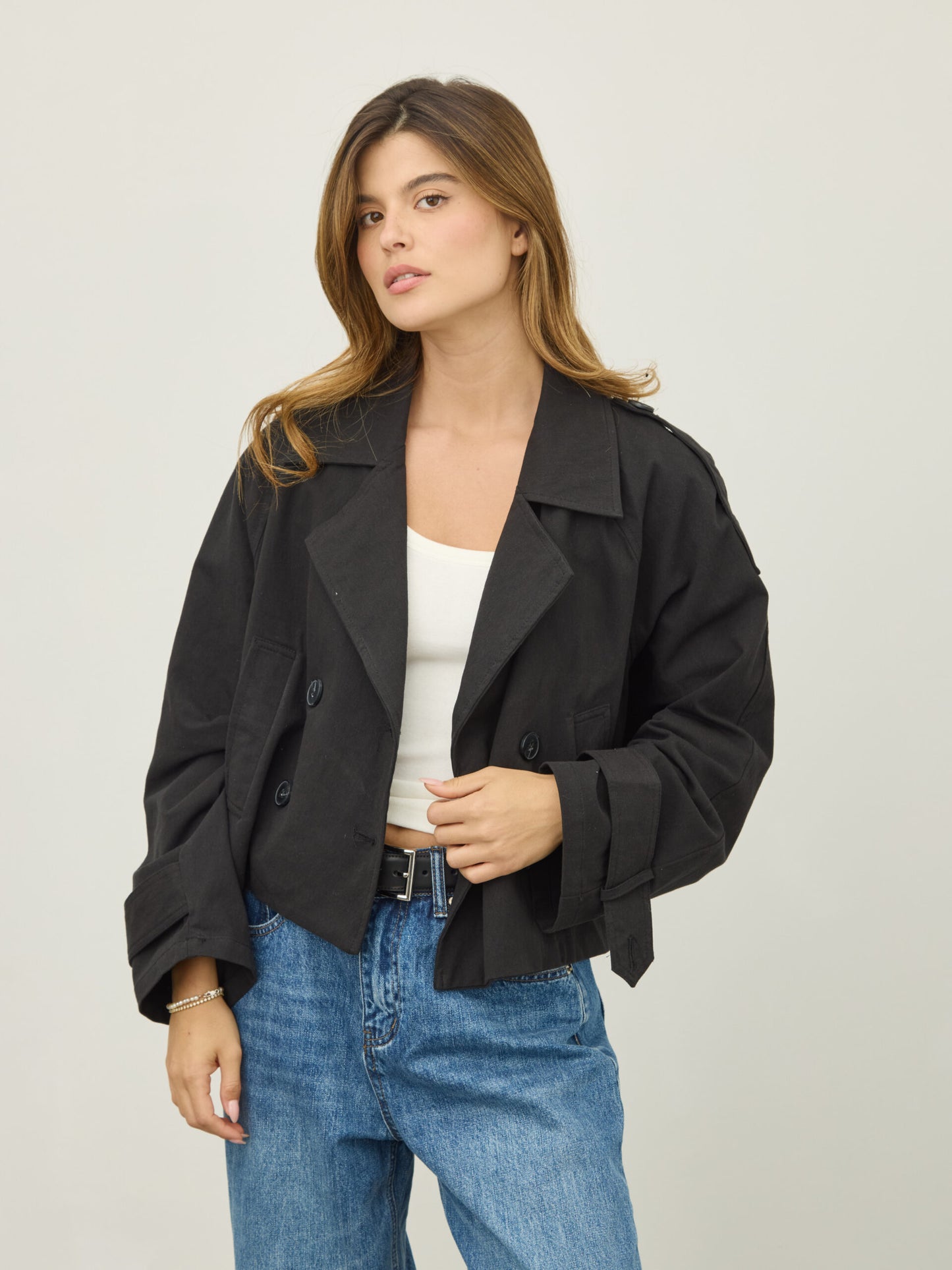 טראנץ' קרופ בראדי  | שחור