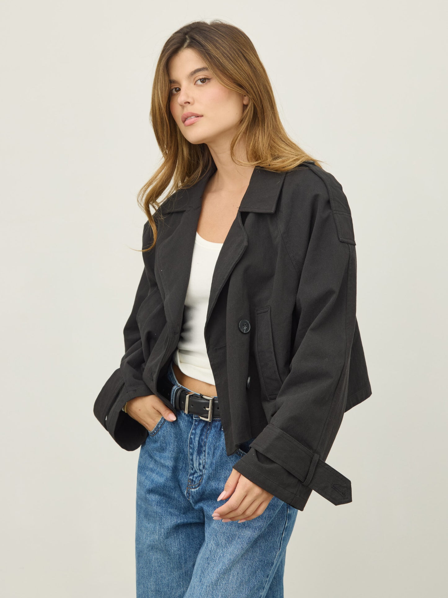 טראנץ' קרופ בראדי  | שחור