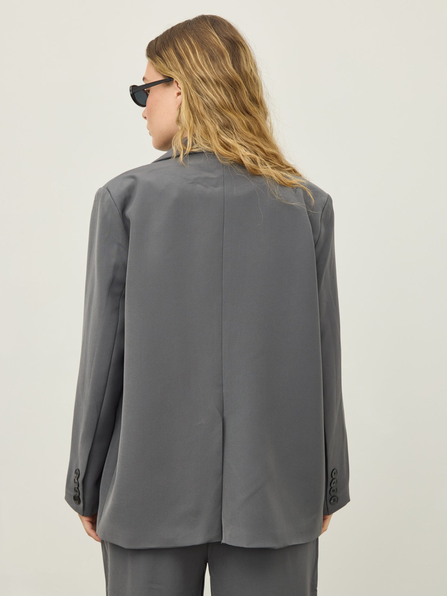 בלייזר מחוייט סיינה | אפור