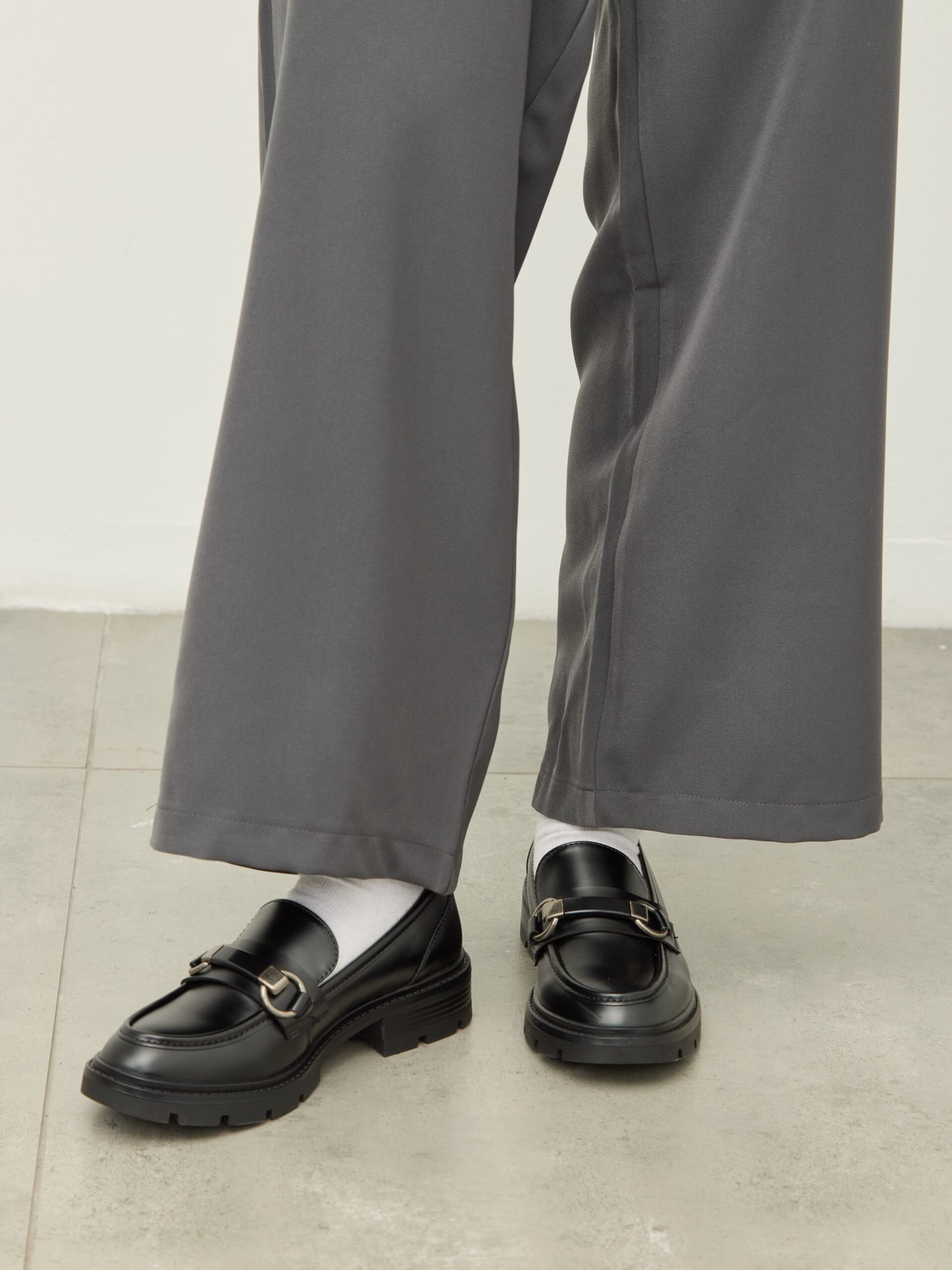 מוקסין סוליית טרקטור אושן | שחור