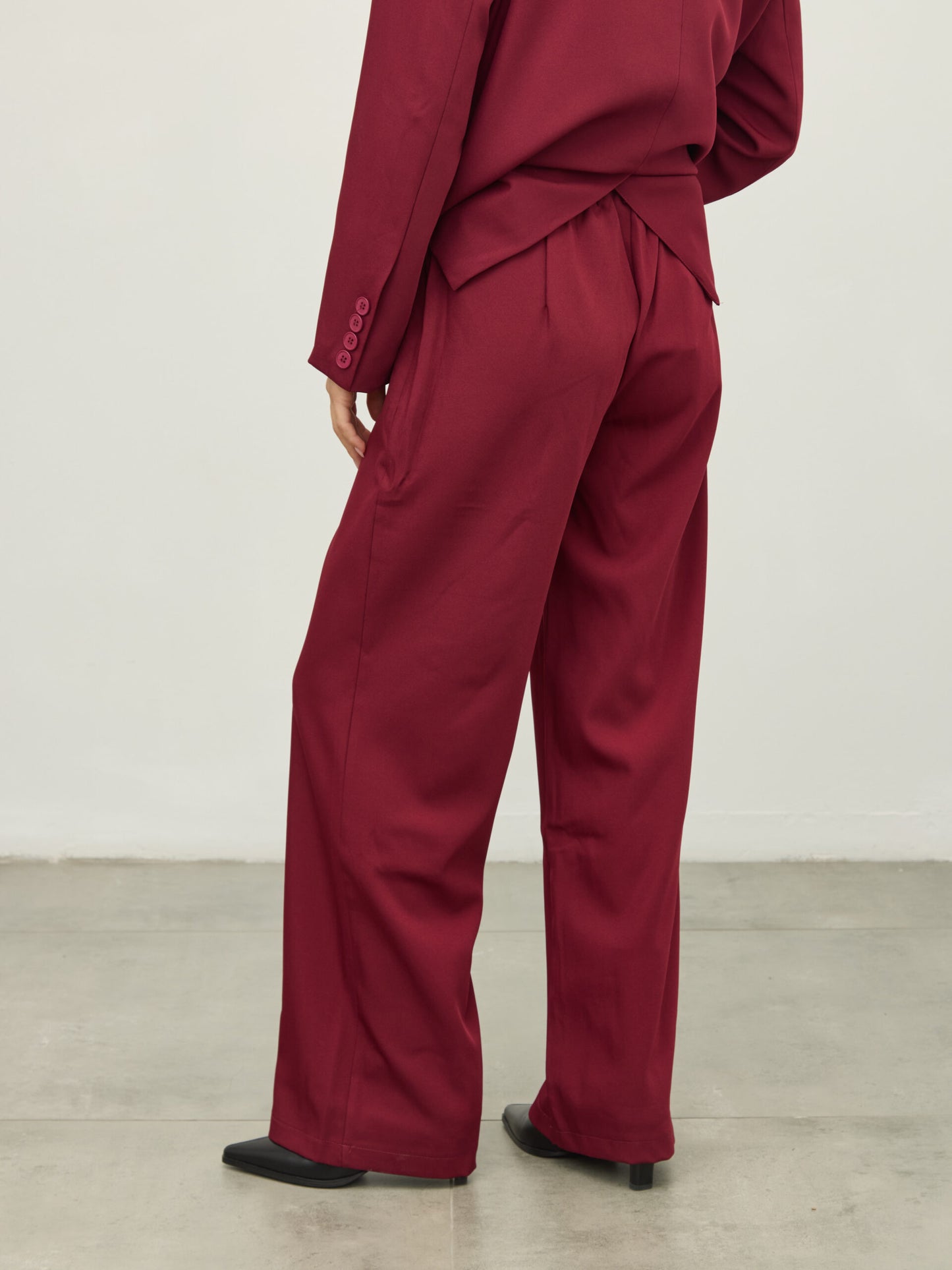 מכנסיים מחוייטים סיינה | בורדו