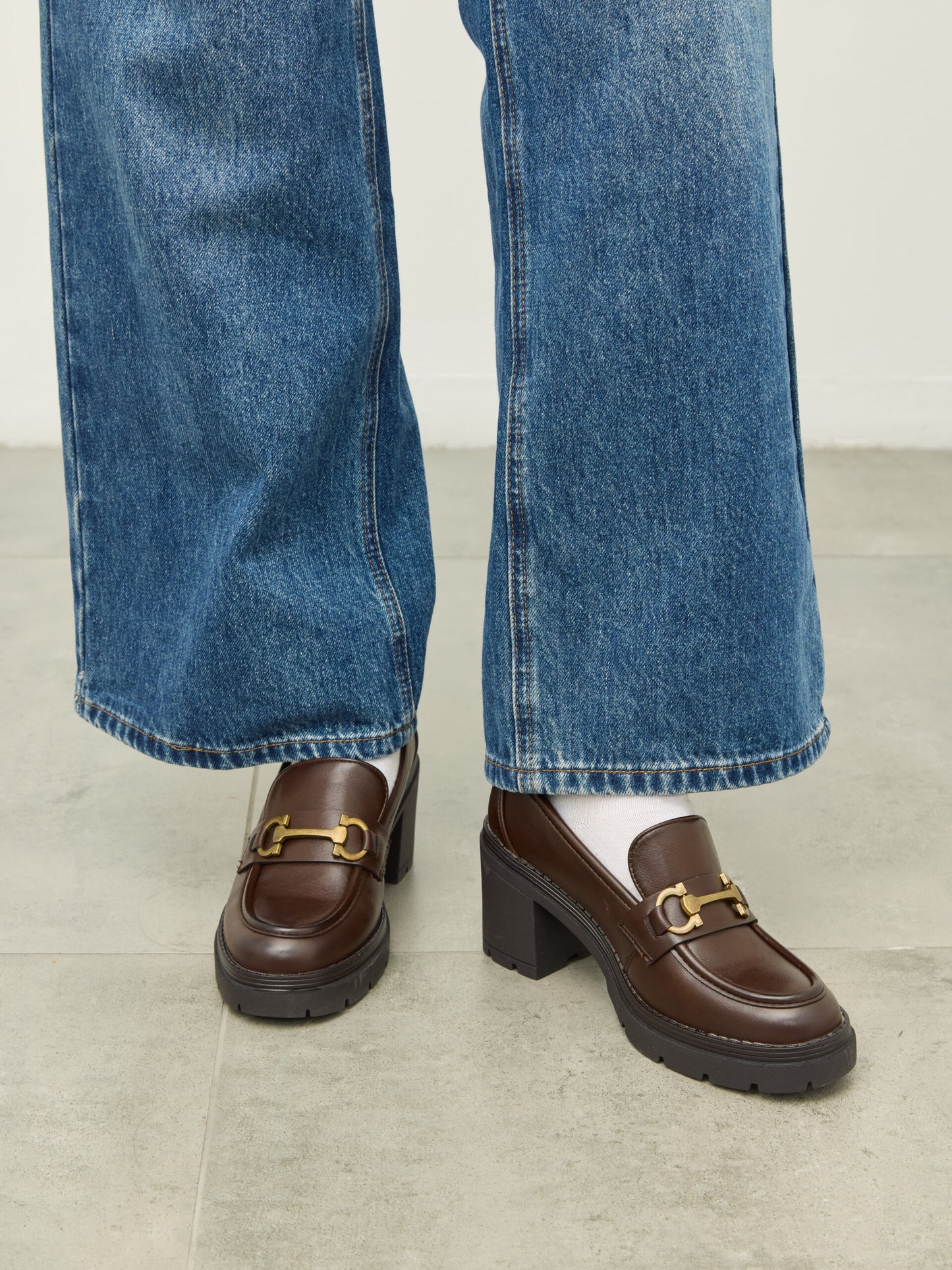 מוקסין סוליית טרקטור עקב פיי | חום