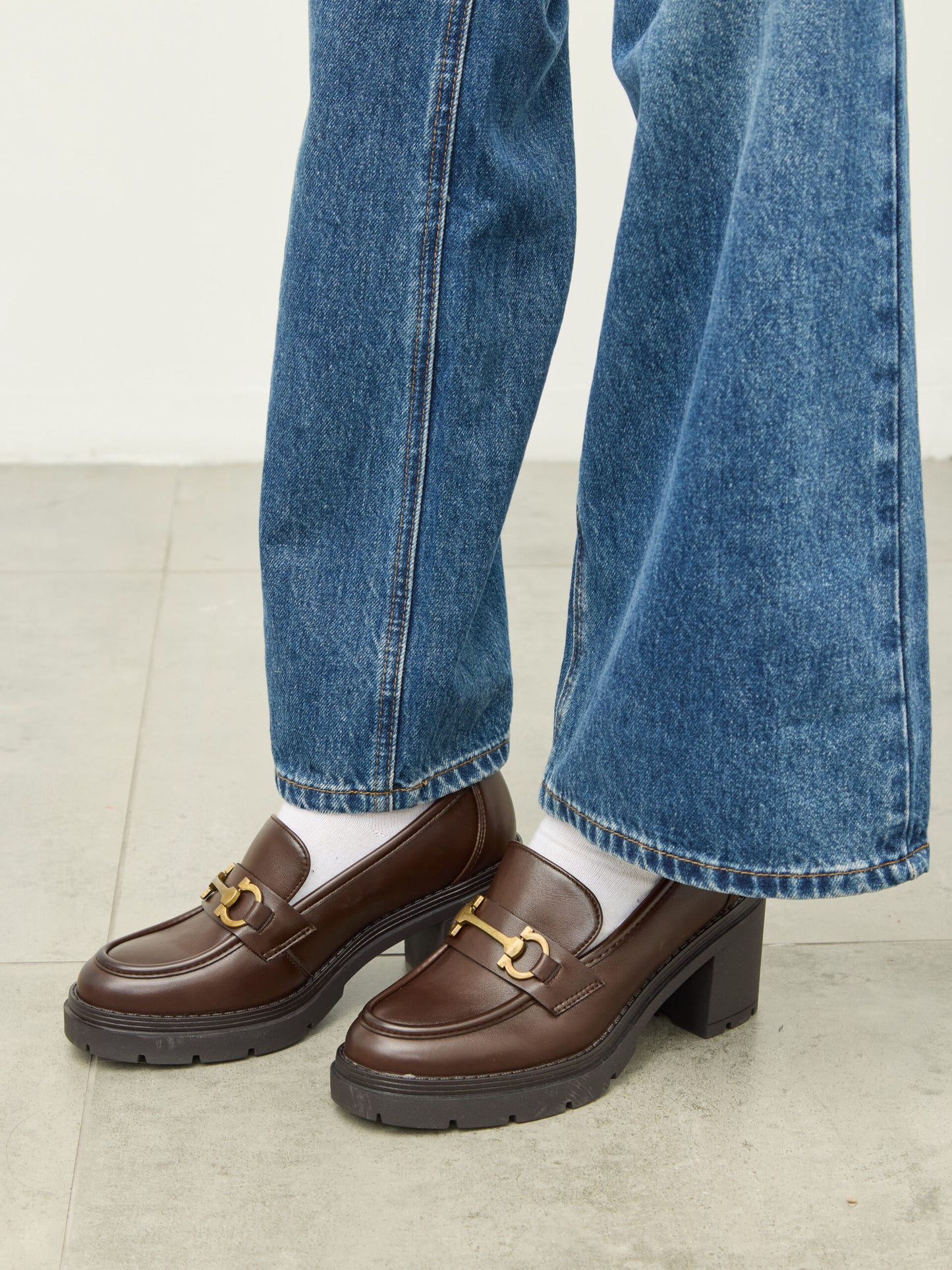 מוקסין סוליית טרקטור עקב פיי | חום