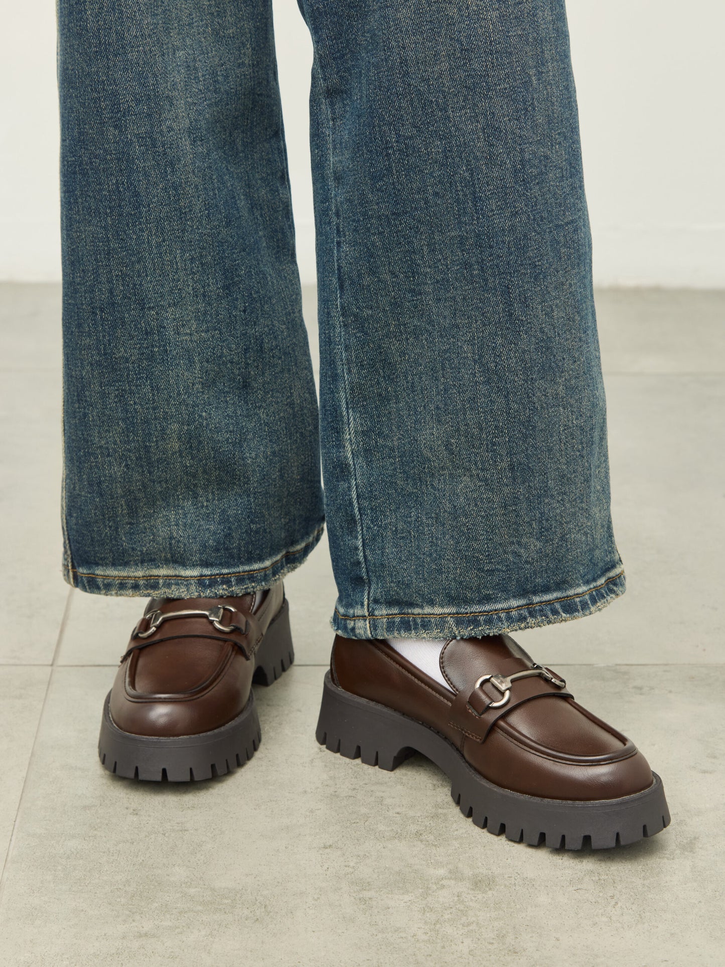 מוקסין סוליית טרקטור בטו | חום