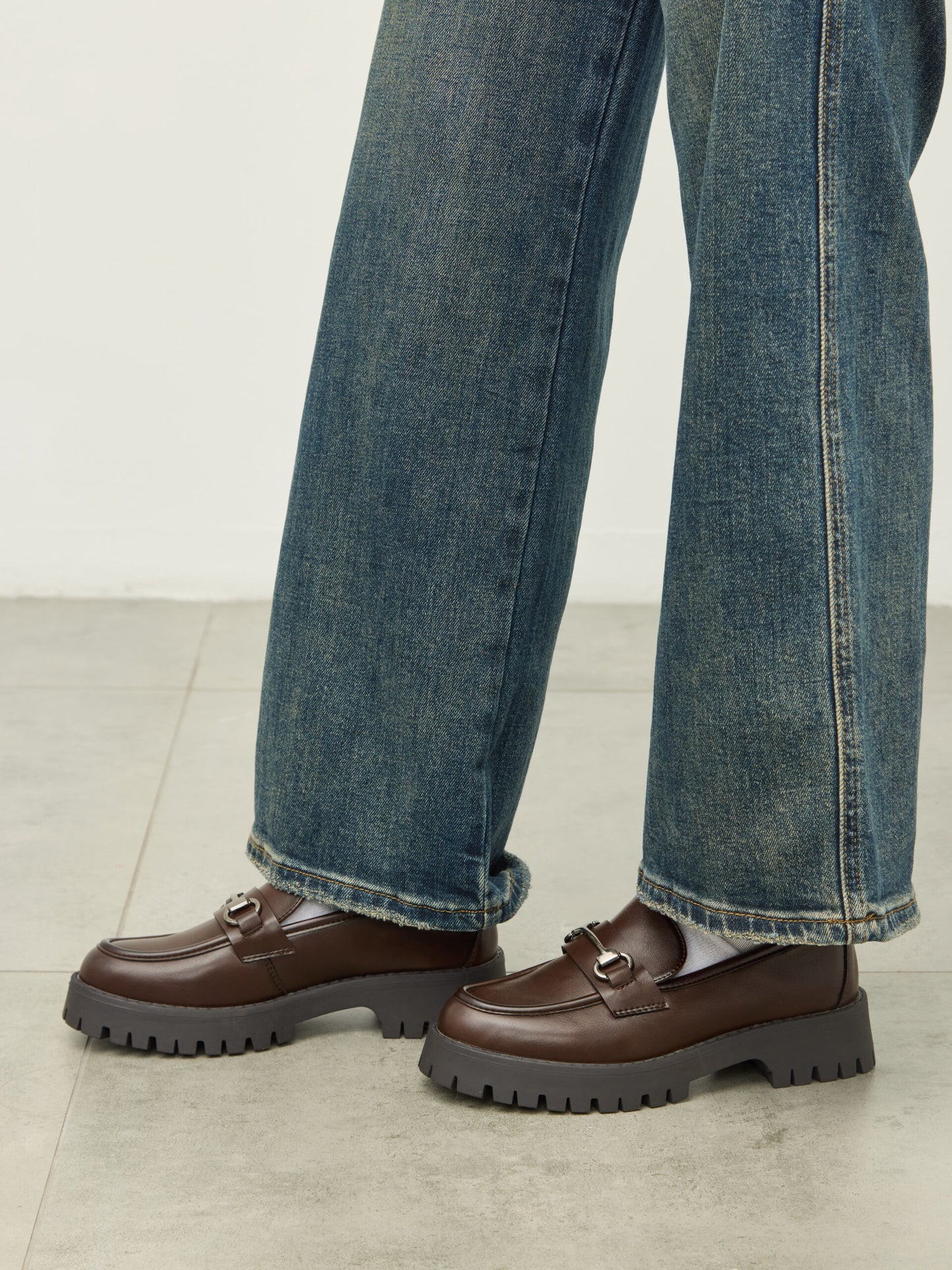 מוקסין סוליית טרקטור בטו | חום