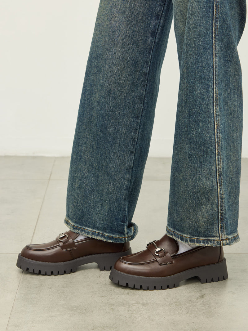 מוקסין סוליית טרקטור בטו | חום