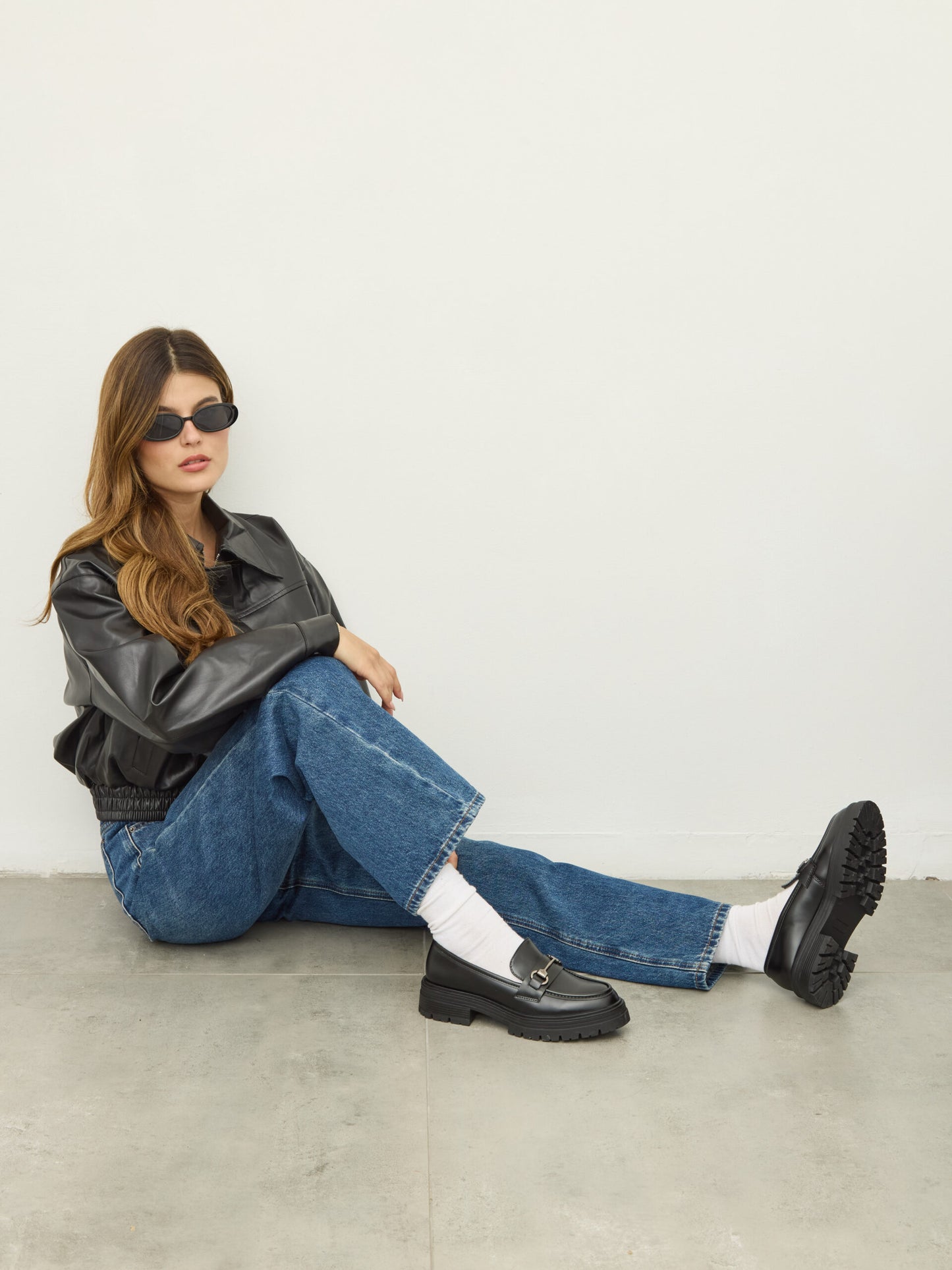 מוקסין סוליית טרקטור לאבלי | שחור