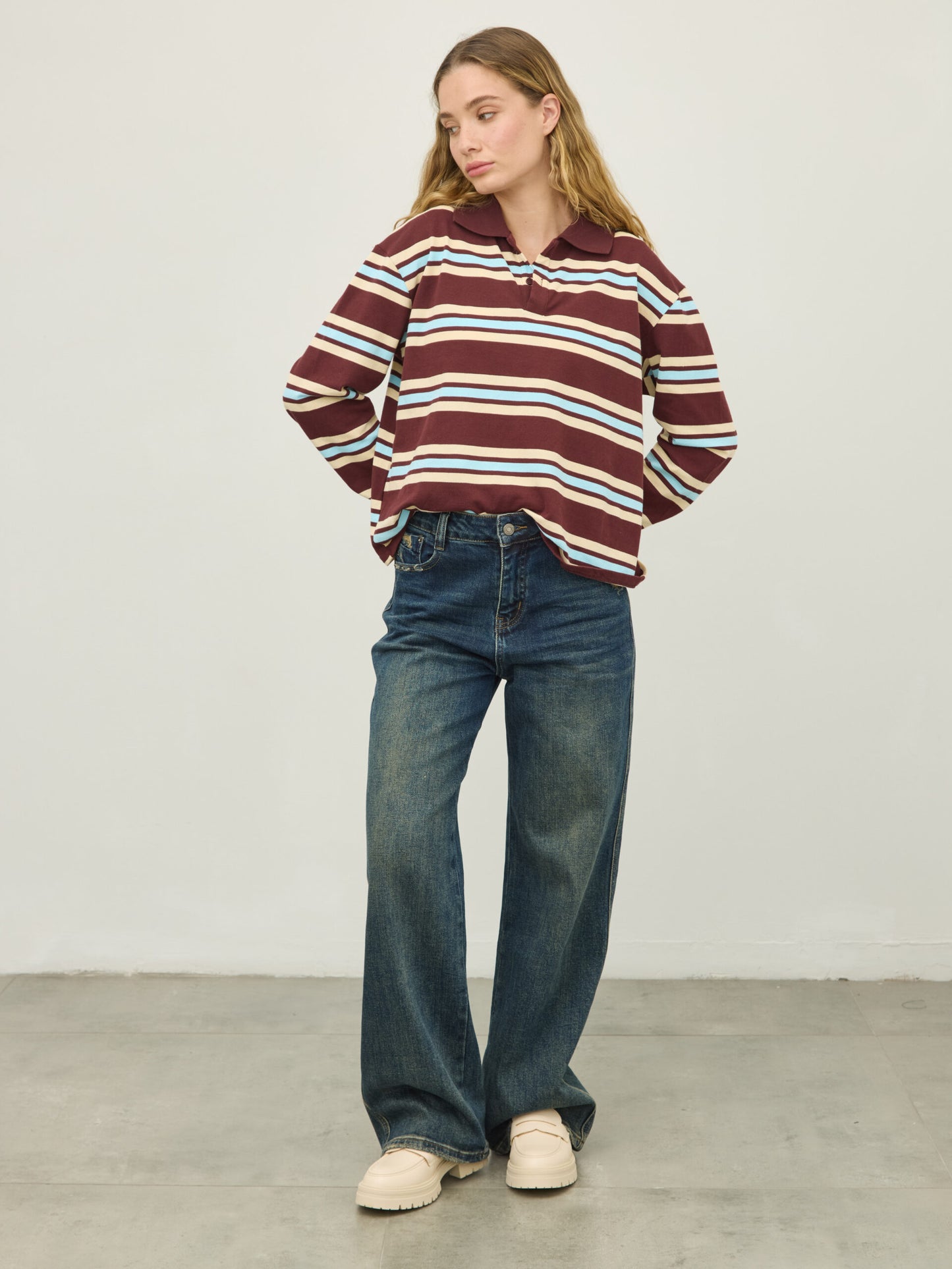 מוקסין סוליית טרקטור סירין | בז'