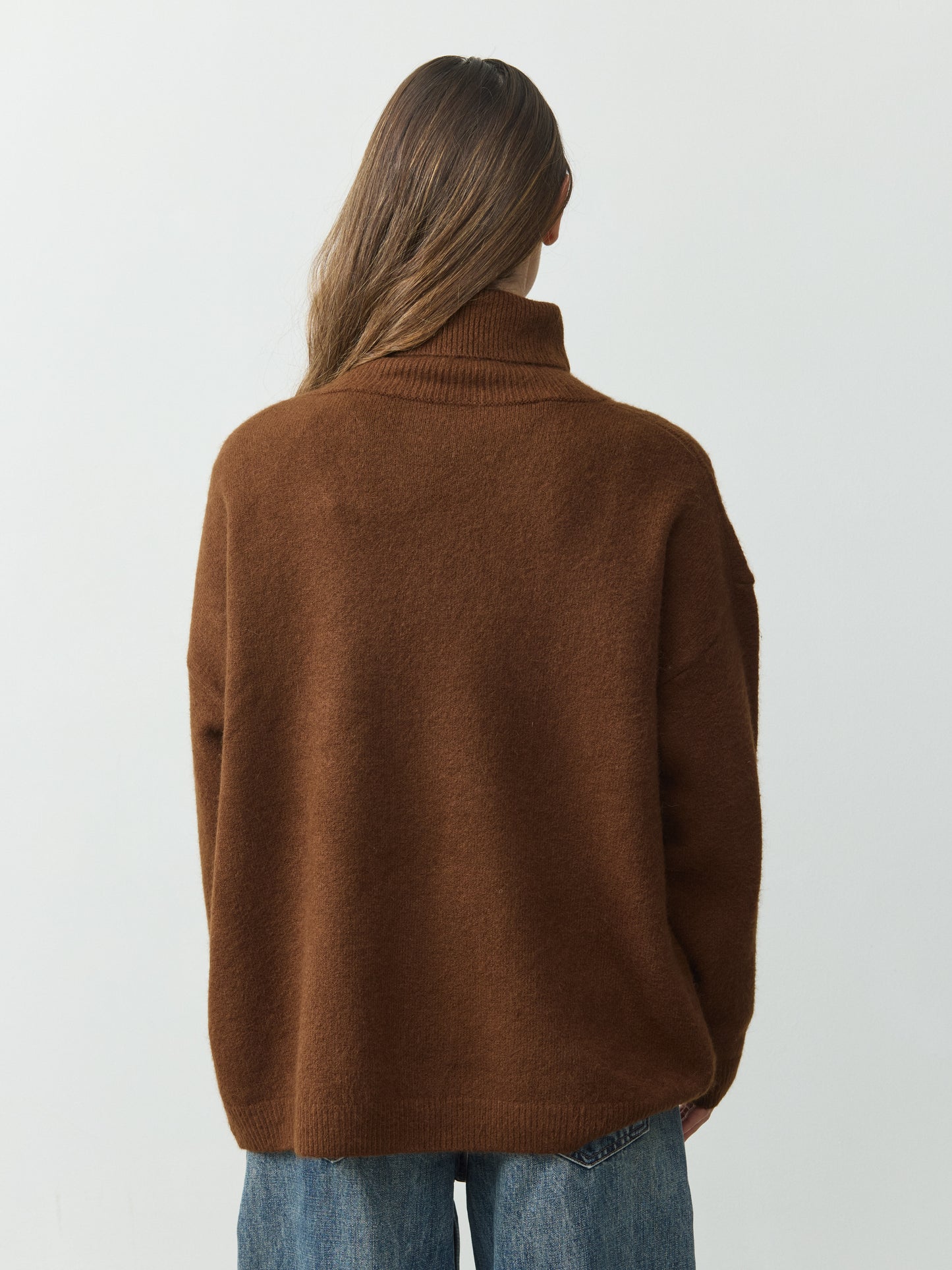 סוודר גולף רורי | קאמל