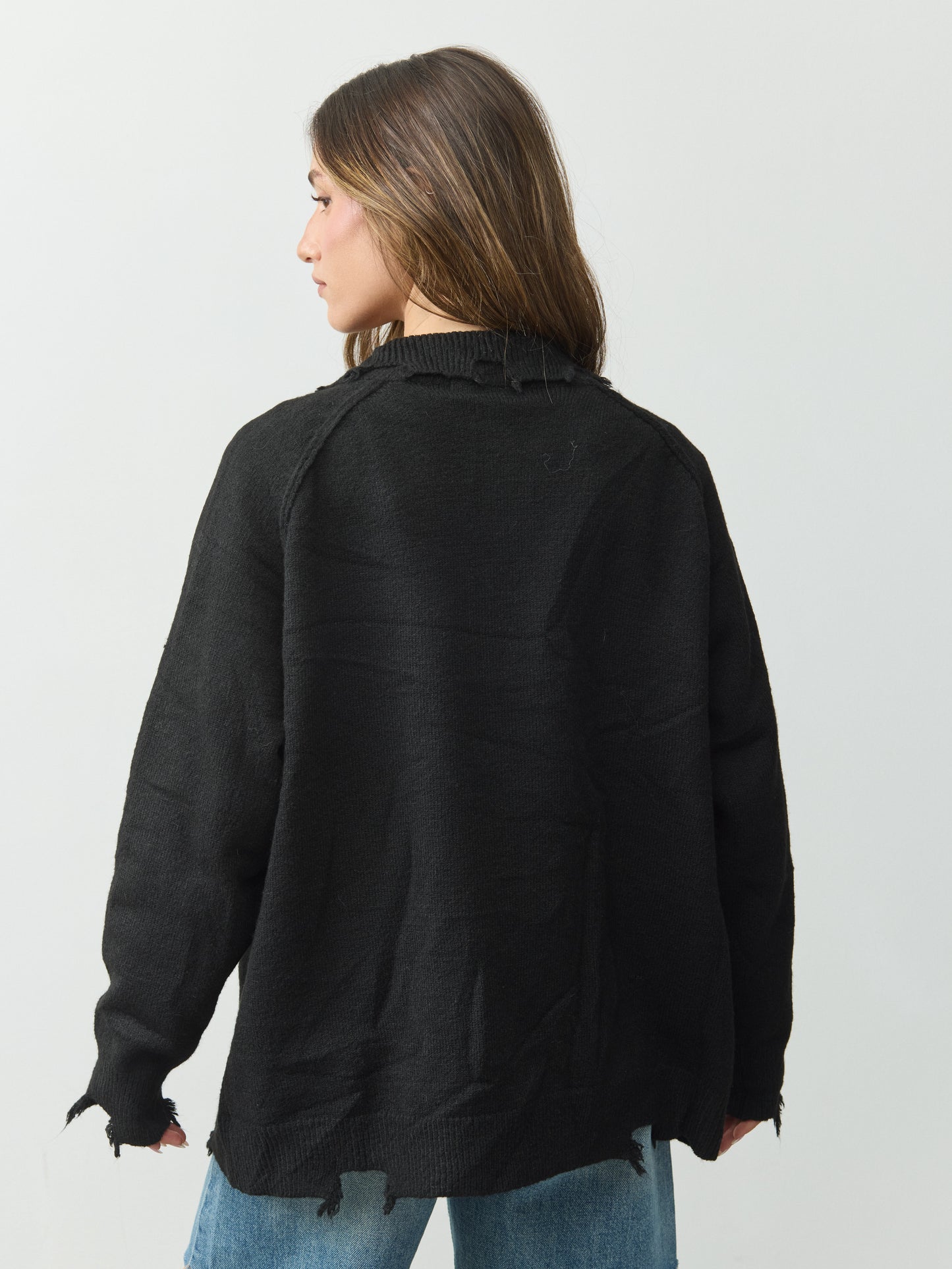 סוודר פולו מיילי | שחור