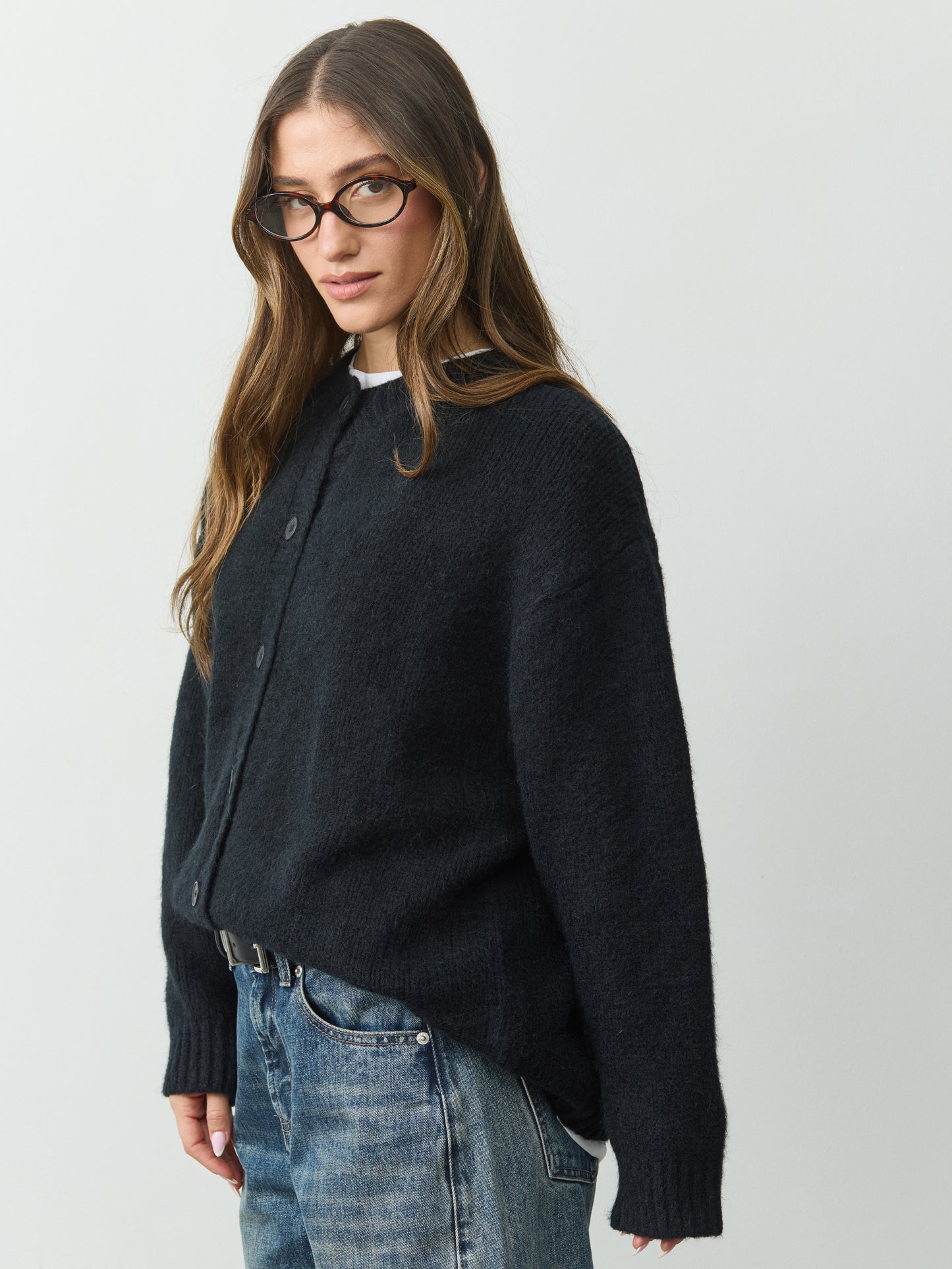 קרדיגן ורוניקה  | שחור