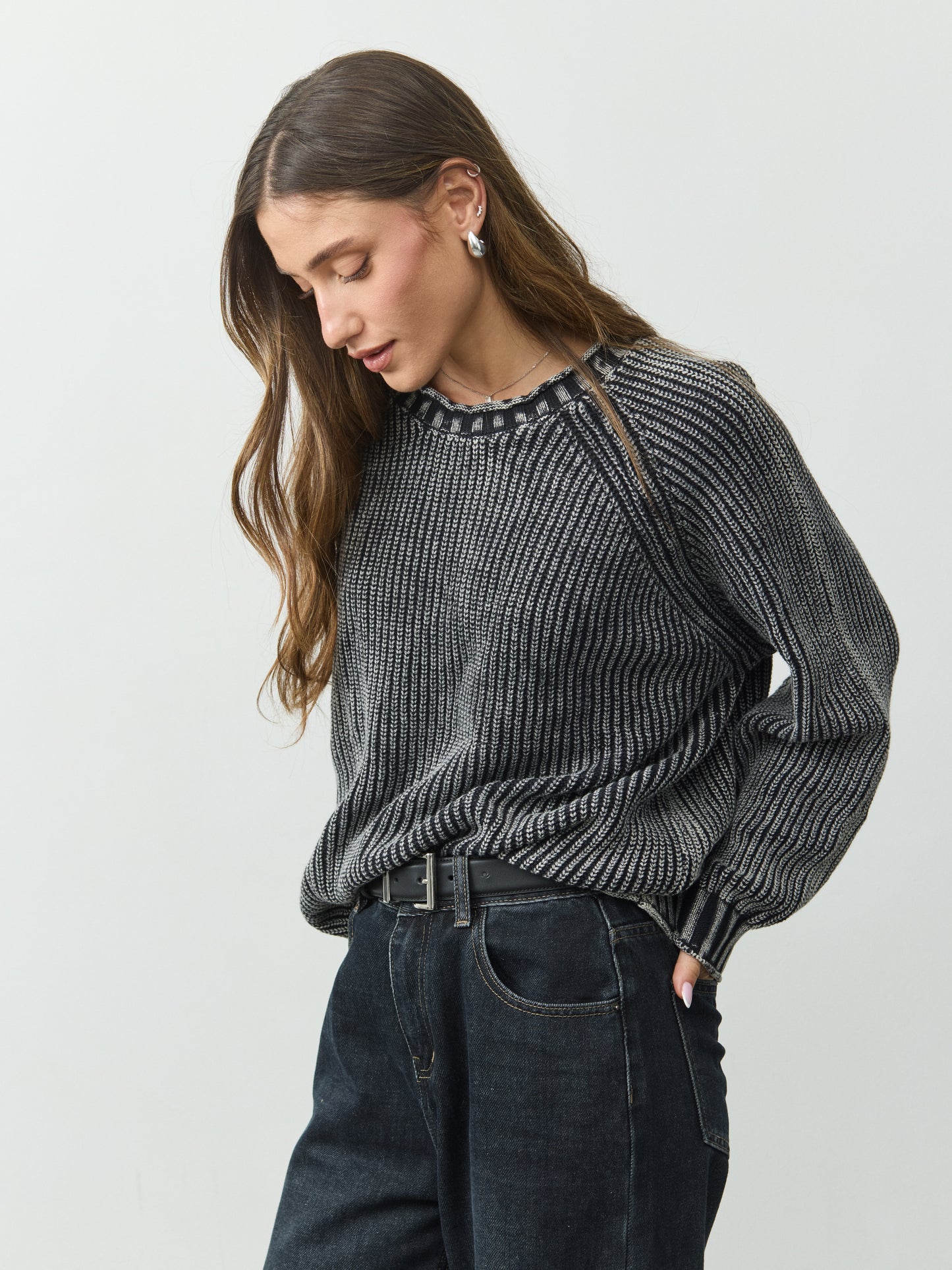 סוודר אליוט | שחור