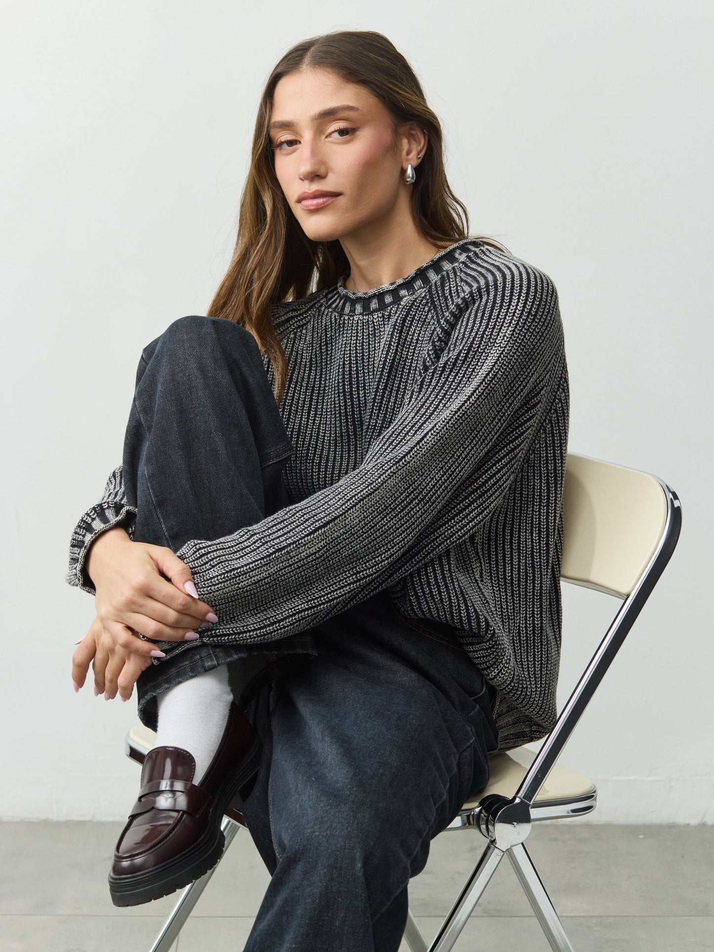 סוודר אליוט | שחור