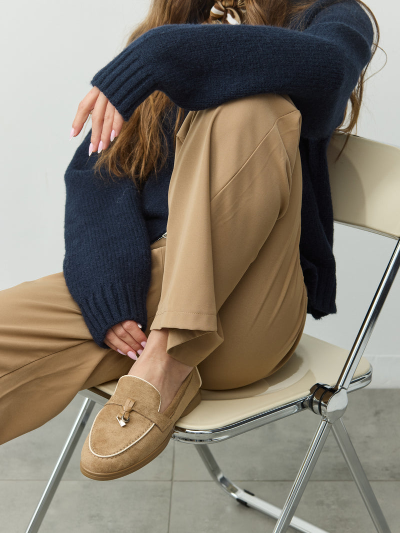 מוקסין דמוי זמש ארלו | חאקי