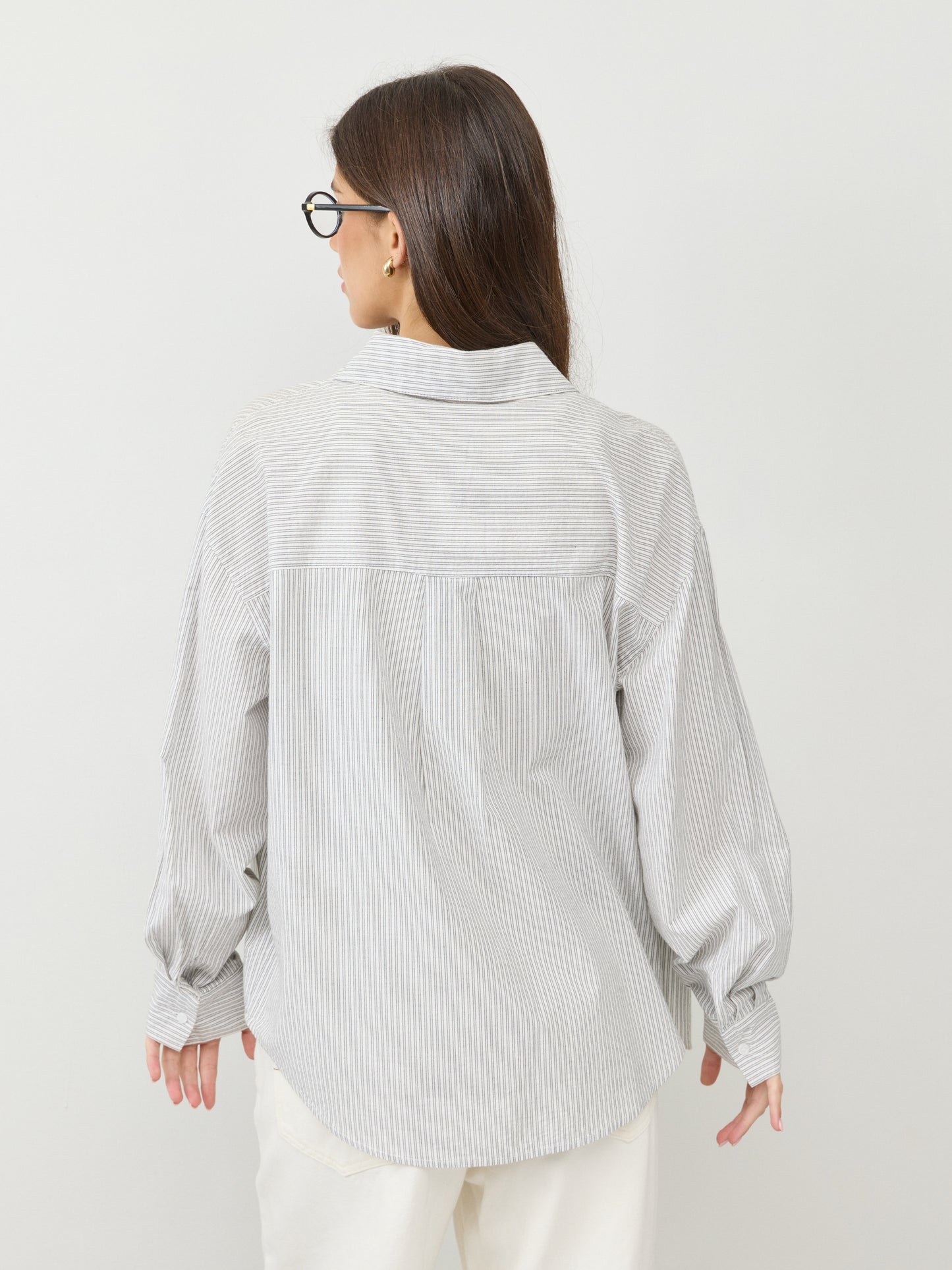 חולצה מכופתרת ברנרד | שחור