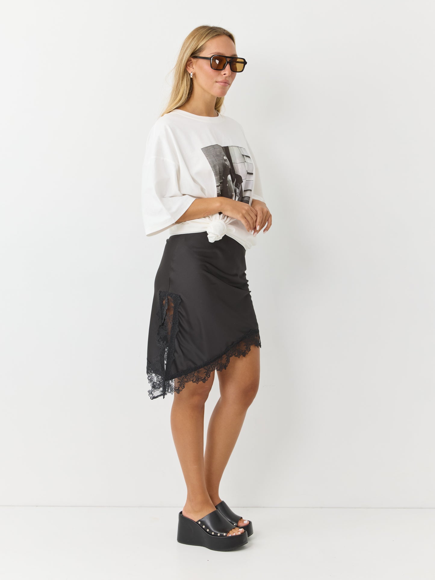 חצאית סמנתה | שחור