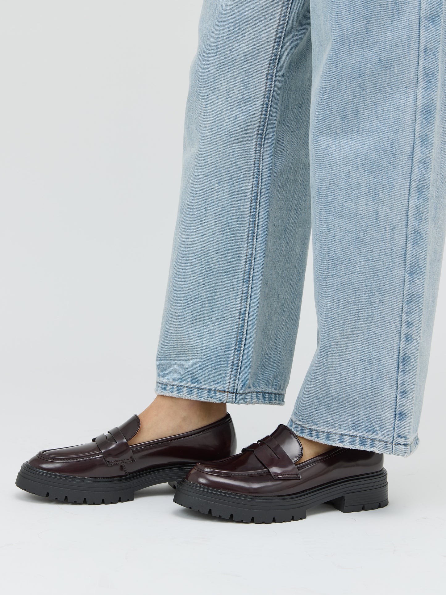 מוקסין סוליית טרקטור סירין | בורדו לק