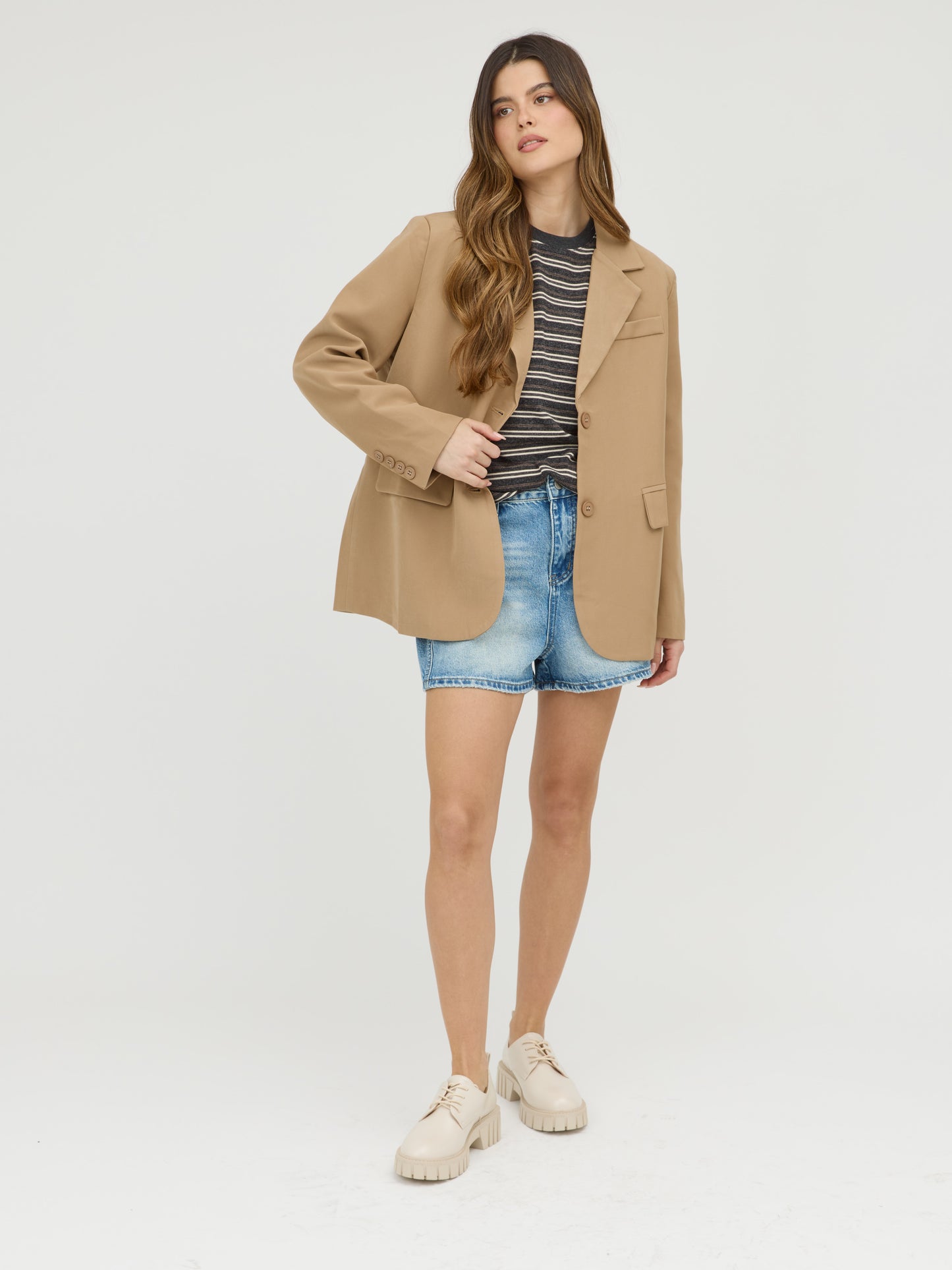 אוקספורד סוליית טרקטור גלוריה I בז'