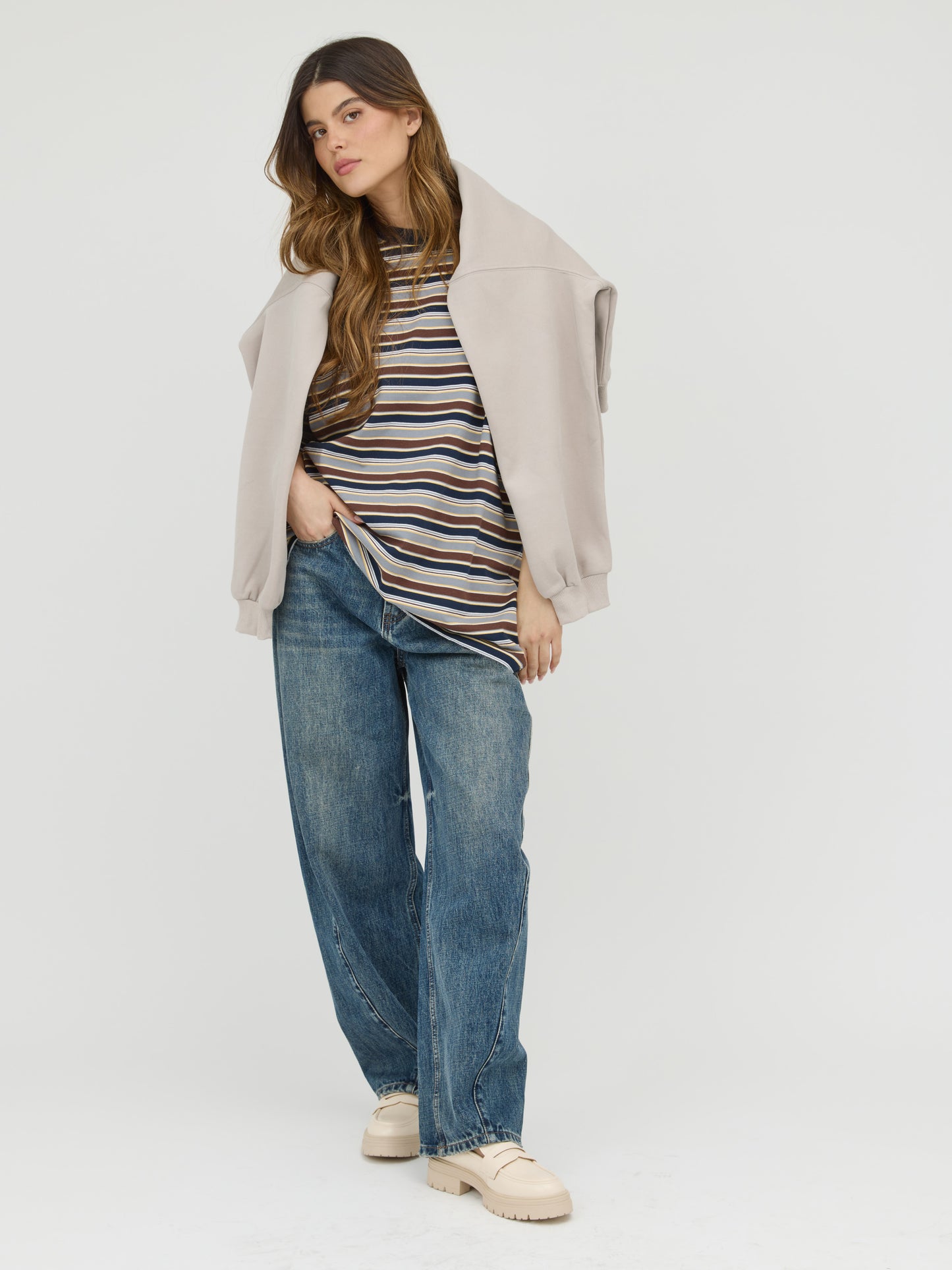 מוקסין סוליית טרקטור סירין | בז'