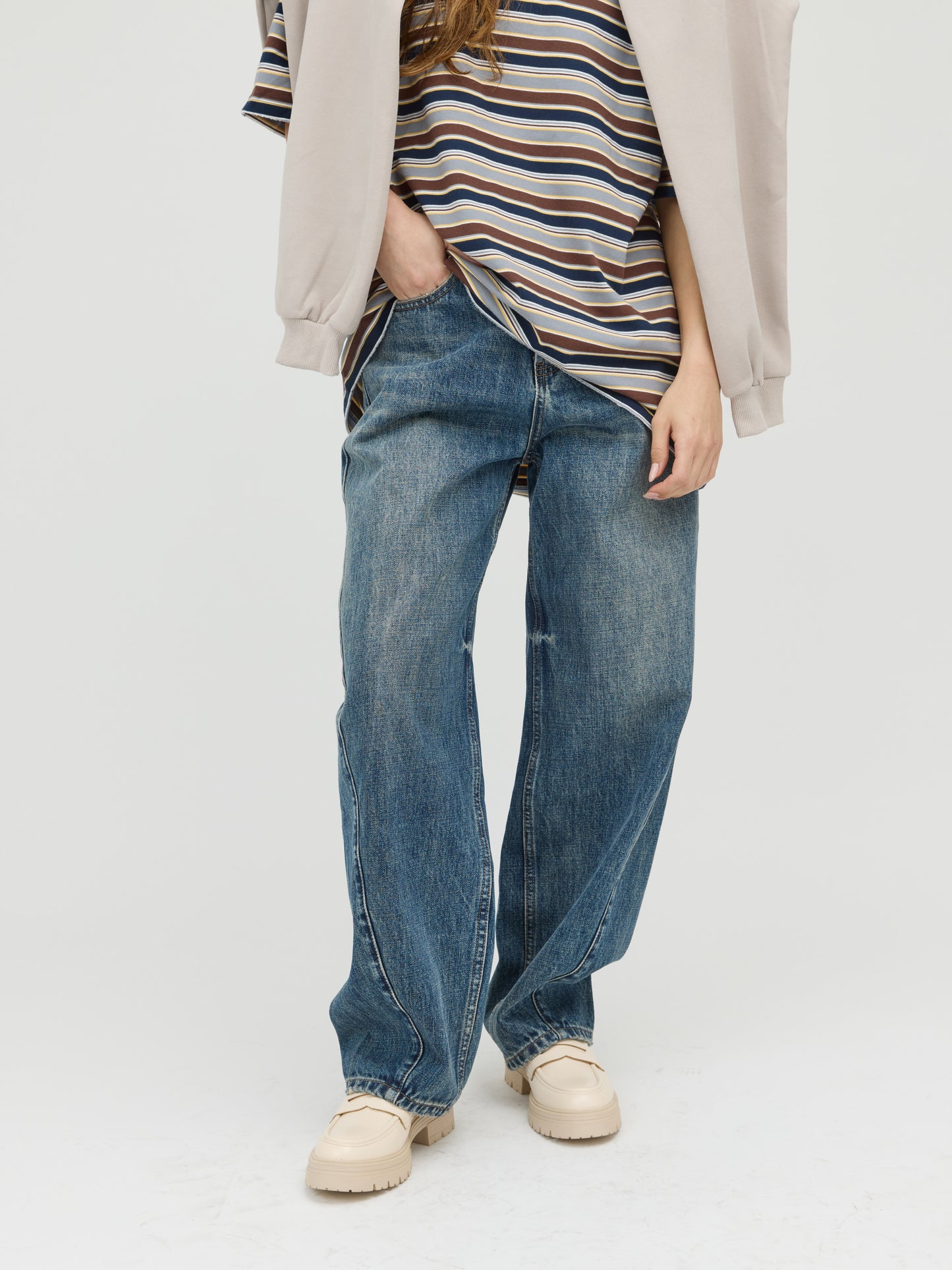 מוקסין סוליית טרקטור סירין | בז'