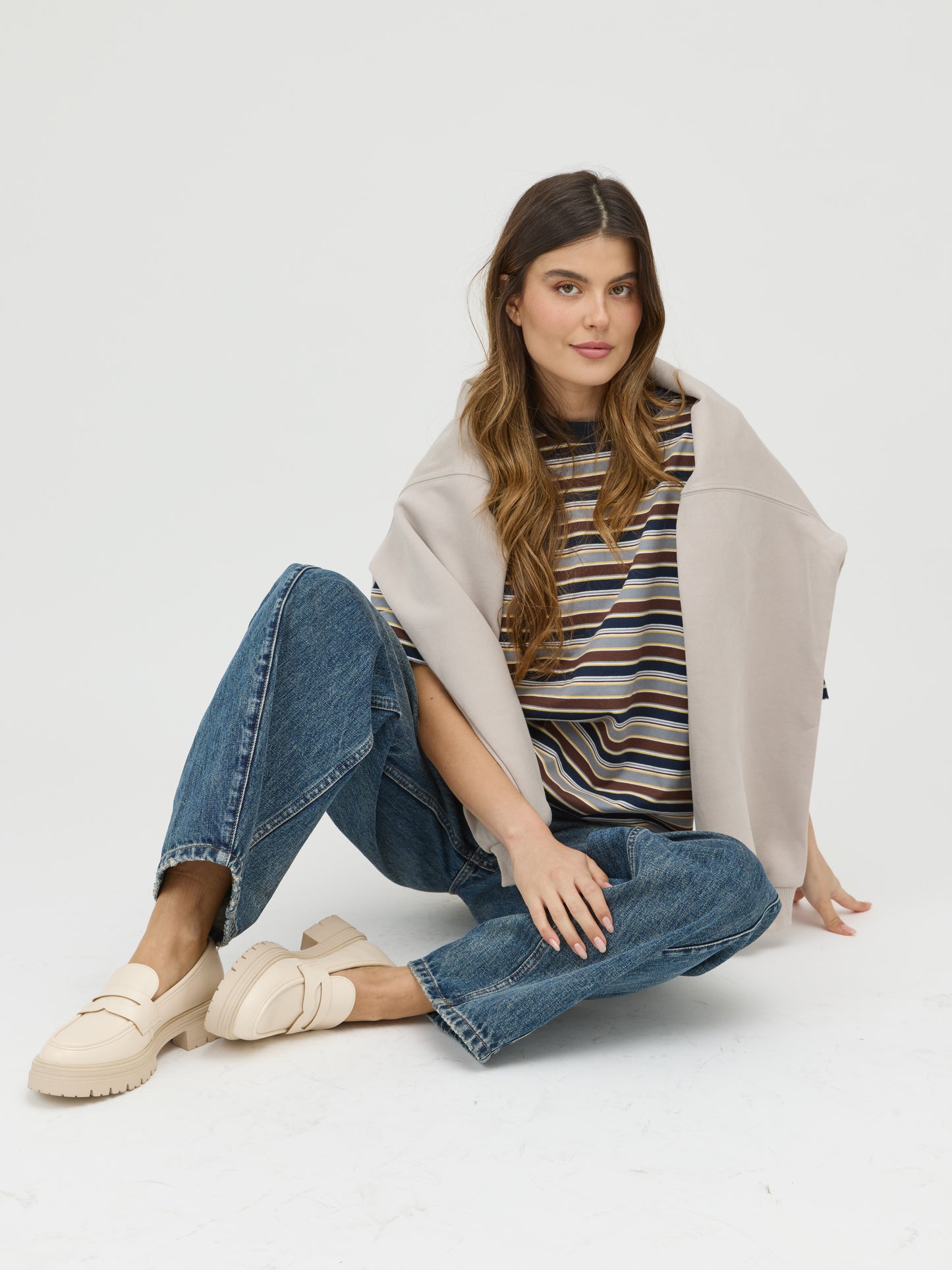 מוקסין סוליית טרקטור סירין | בז'