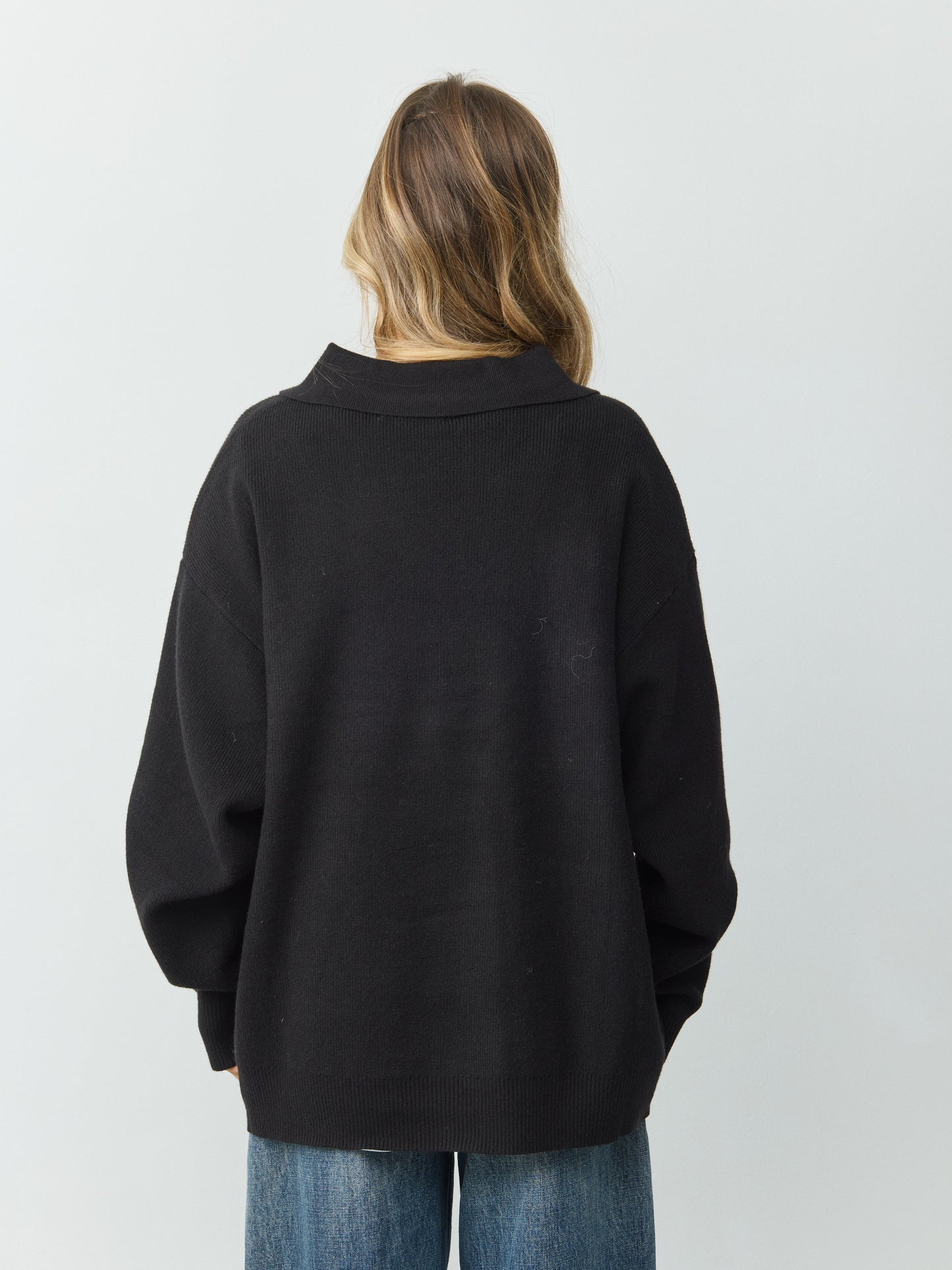 סוודר פולו ארי  | שחור