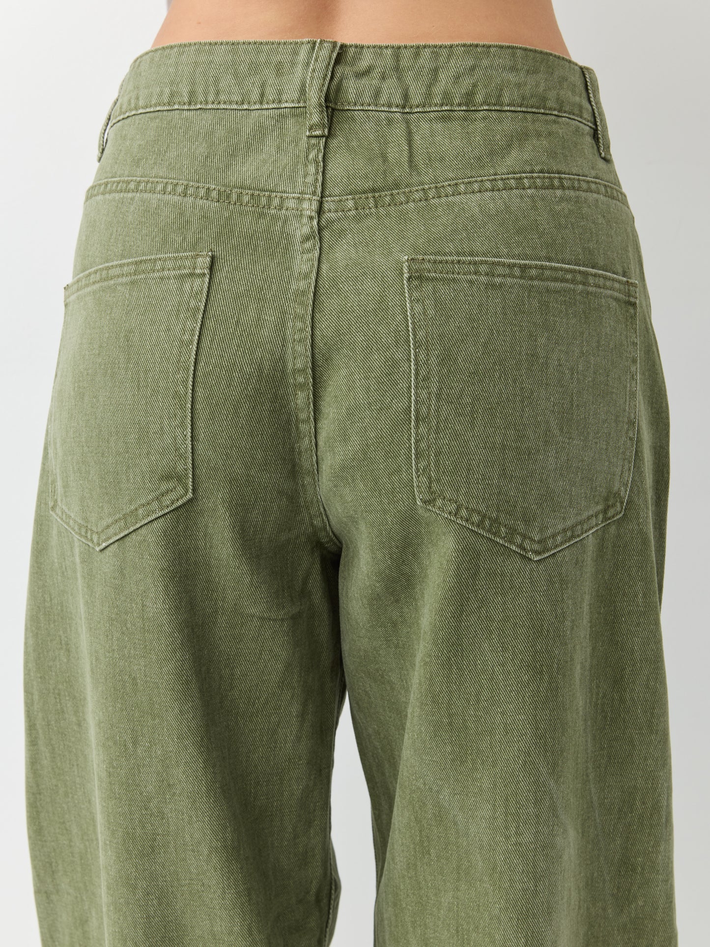 מכנסי ג'ינס ארוכים מרסלו | ירוק