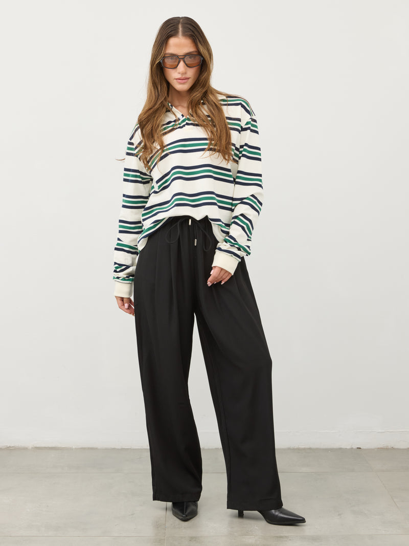 מכנסיים ארוכים זאק | שחור