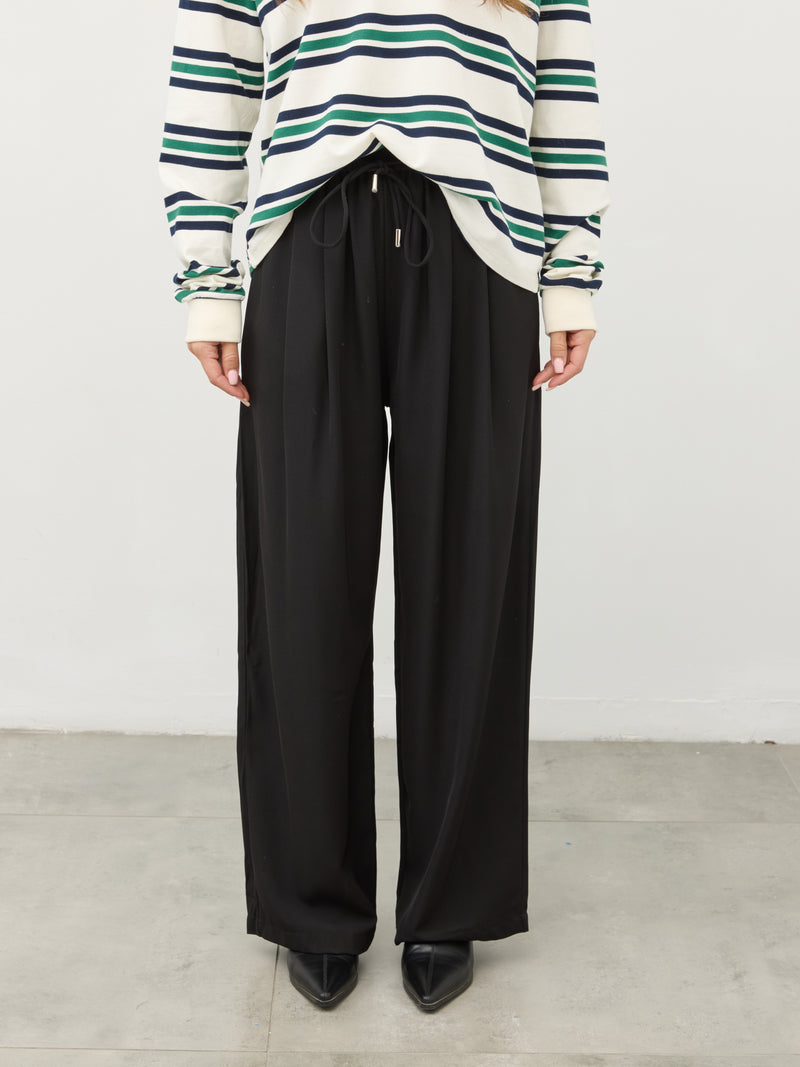 מכנסיים ארוכים זאק | שחור