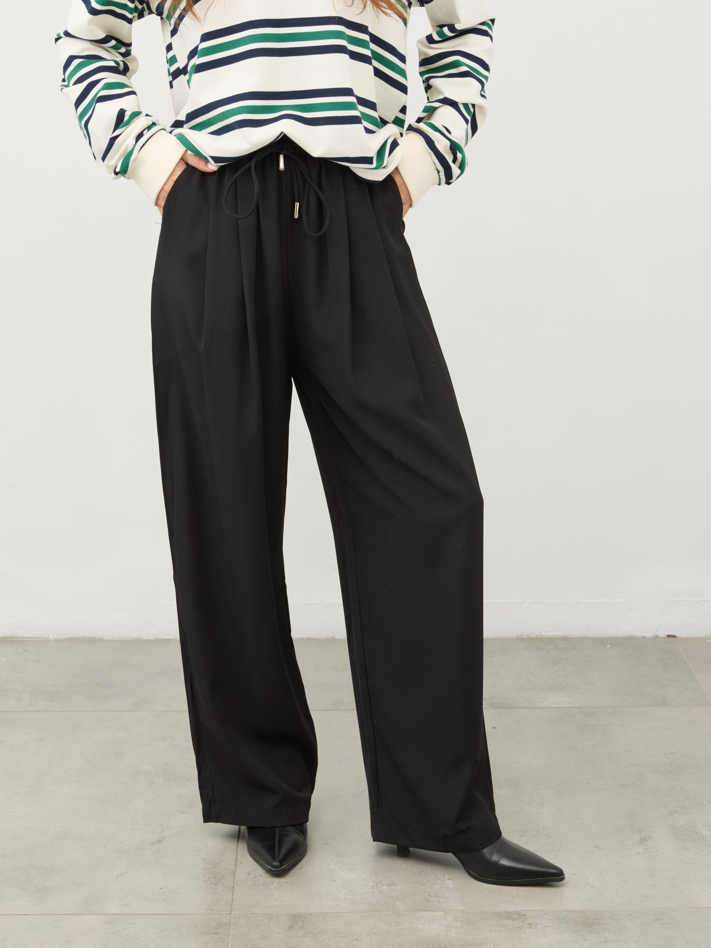 מכנסיים ארוכים זאק | שחור