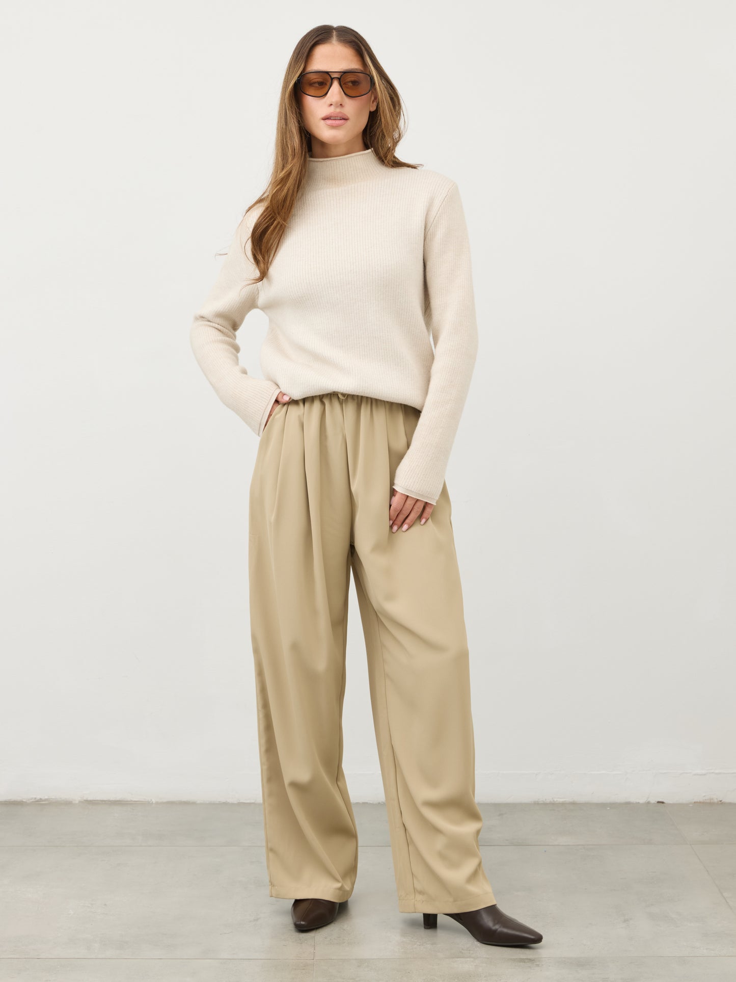 מכנסיים ארוכים זאק | בז'