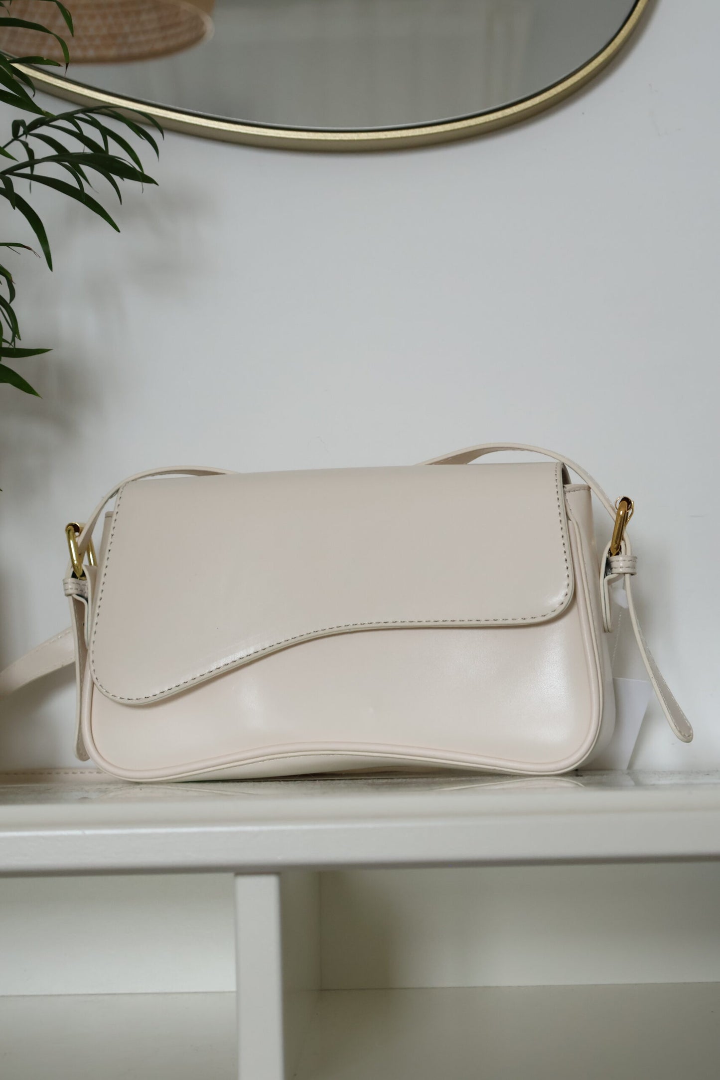 תיק צד מלבני אוסקר | בז'