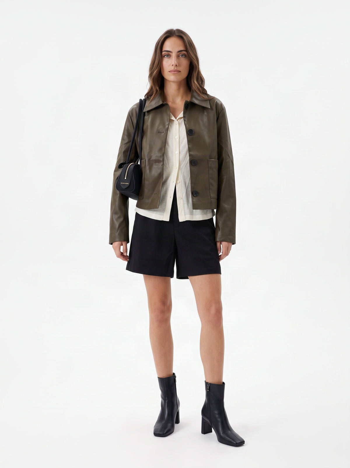 מגפוני עקב אודל | שחור