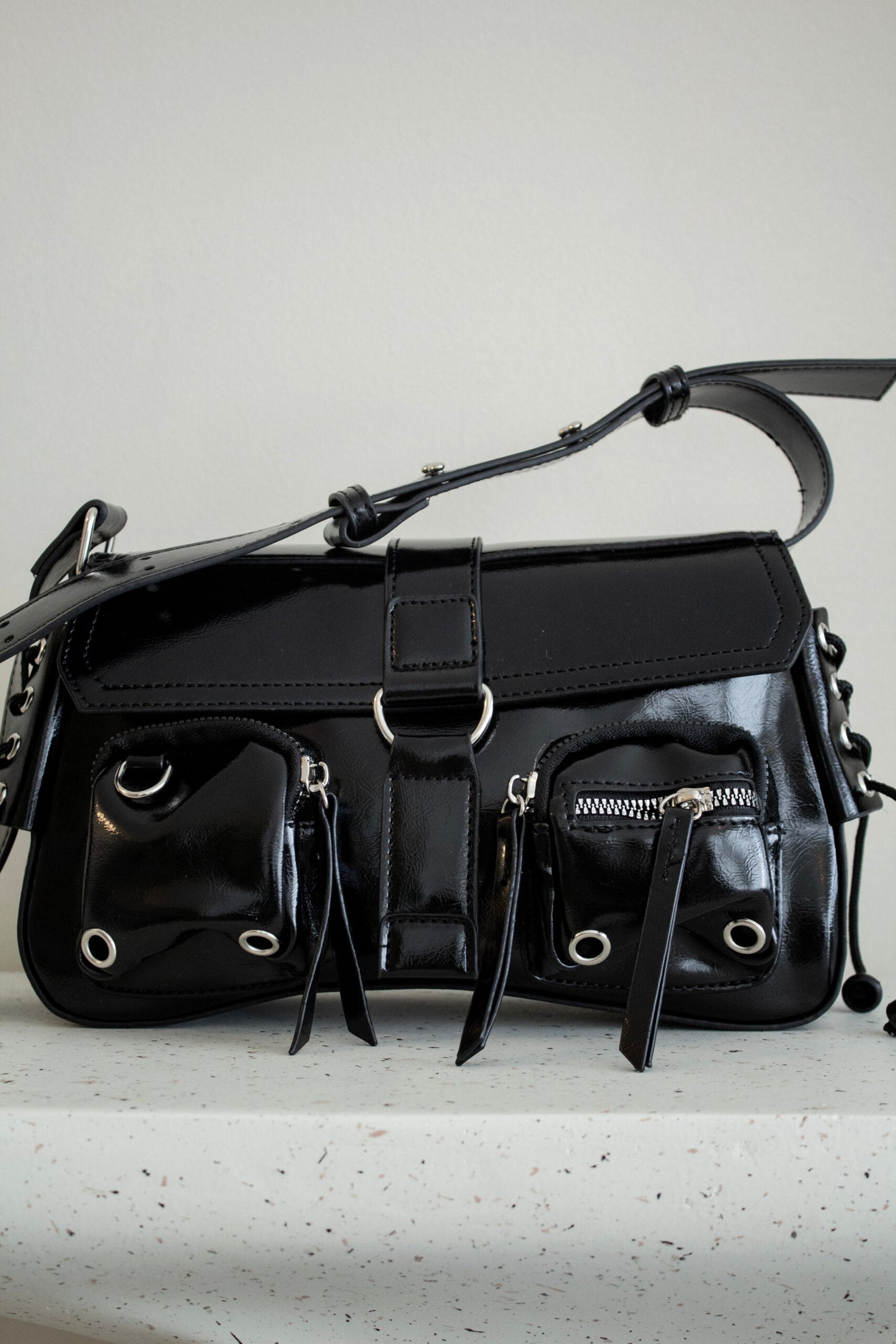 תיק מאובזר הארלי | שחור