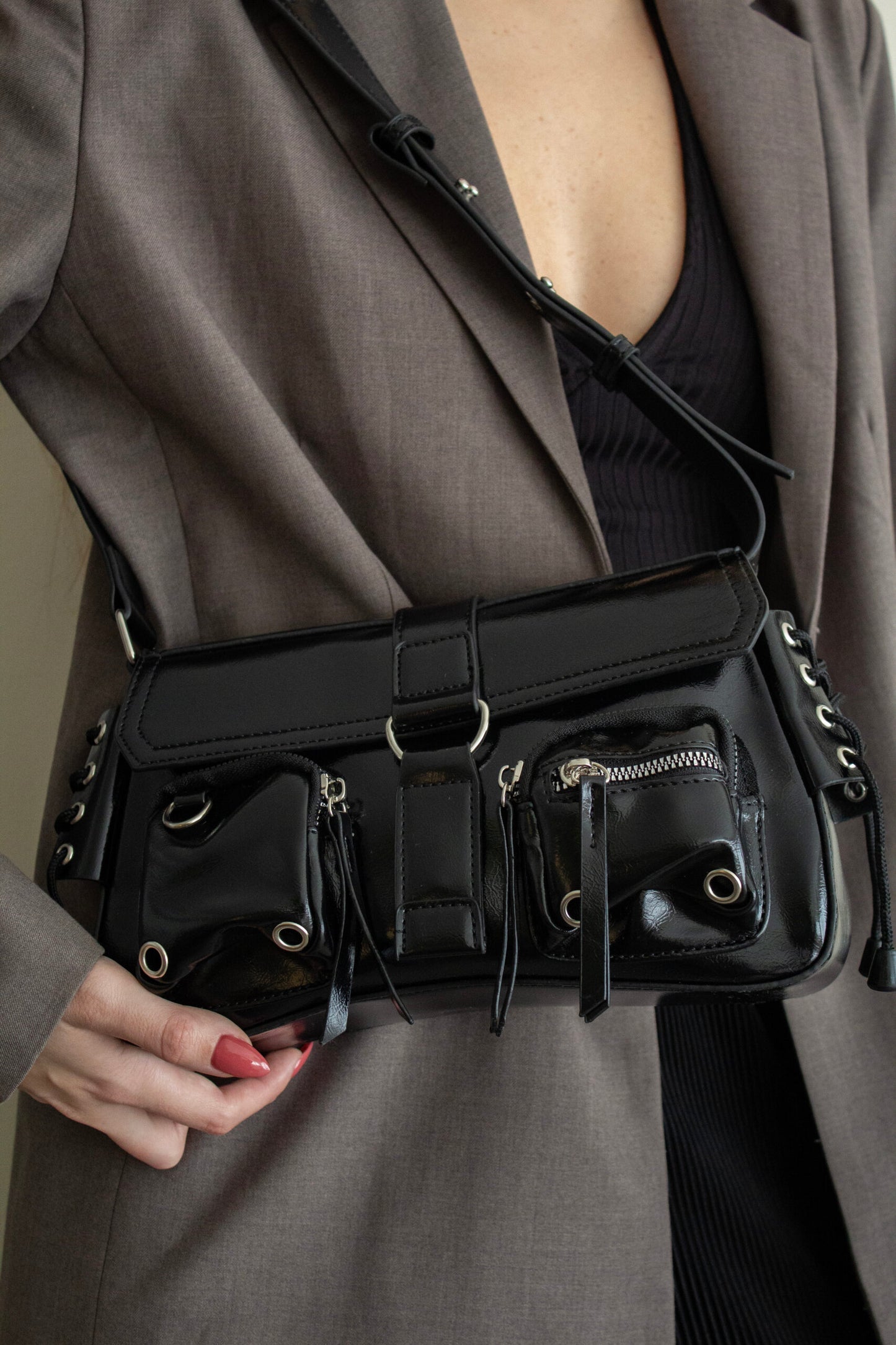 תיק מאובזר הארלי | שחור