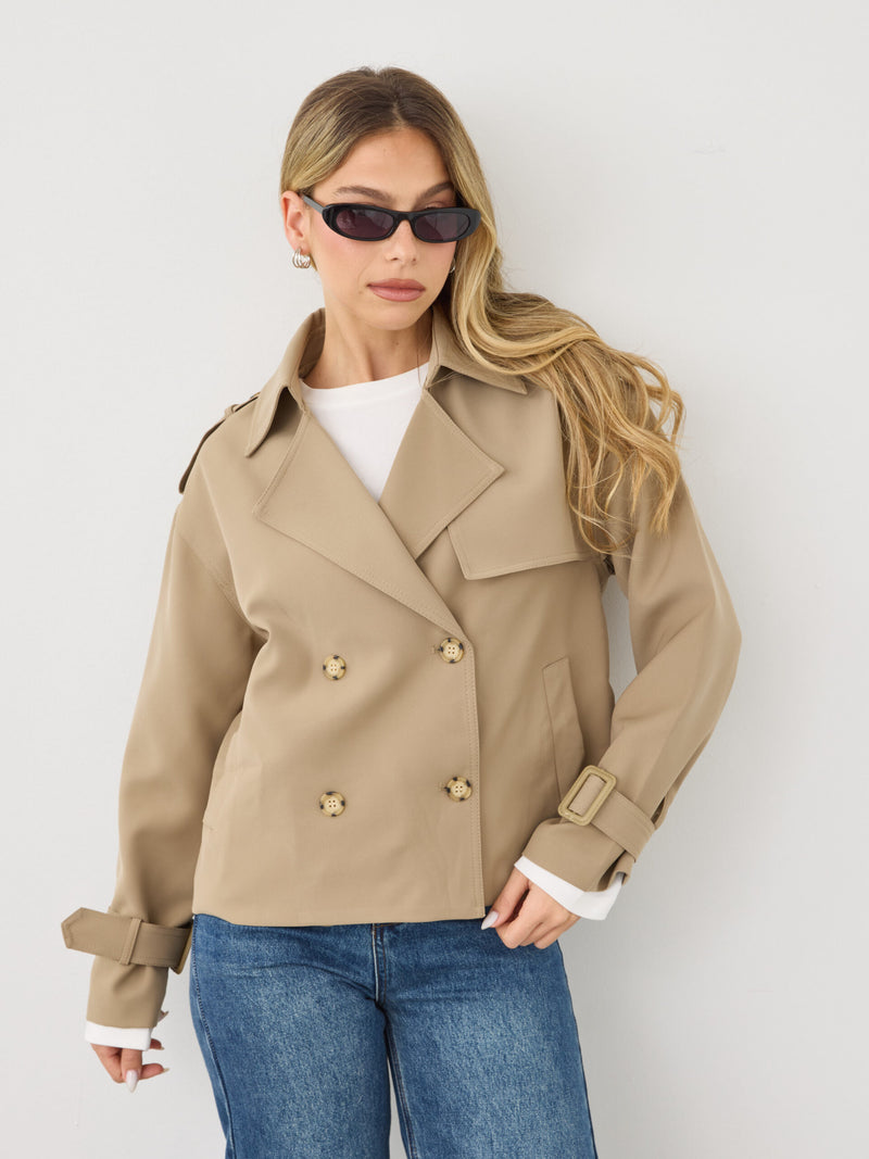 טראנץ' קצר ניס | חאקי