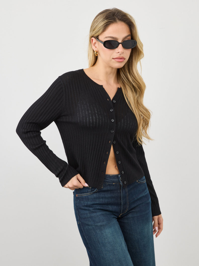 קרדיגן ניקי | שחור