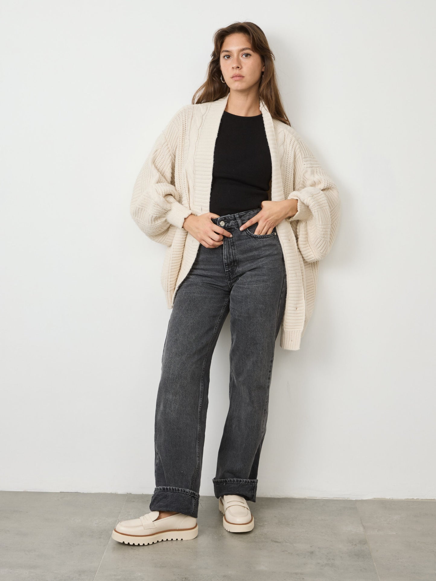 מוקסין סוליית טרקטור לוקס | בז'