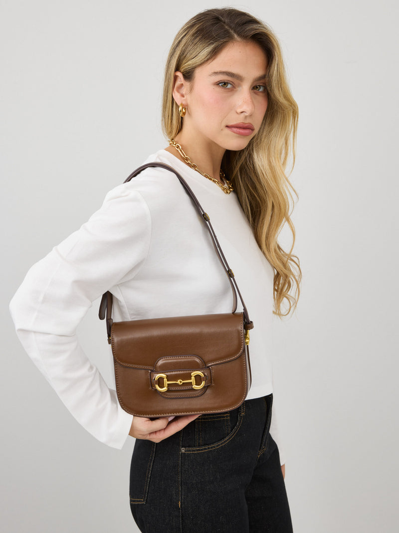 תיק פלר | חום