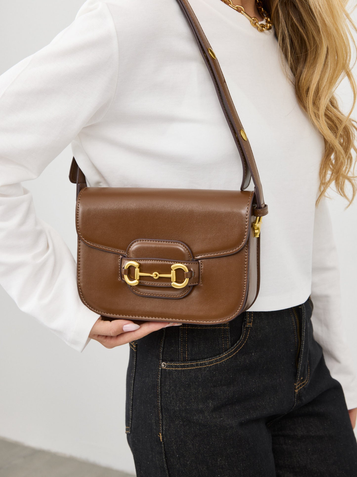 תיק פלר | חום