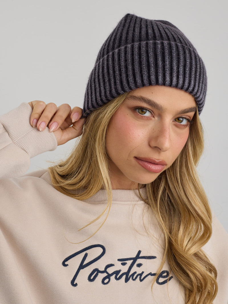 כובע גרב וואש | אפור