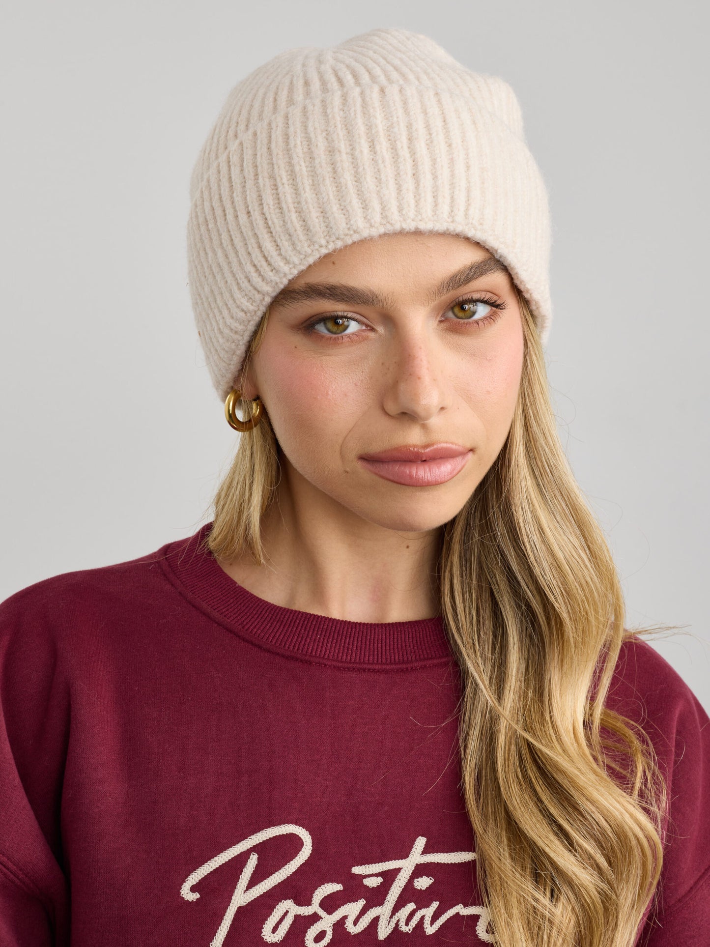 כובע גרב | שמנת