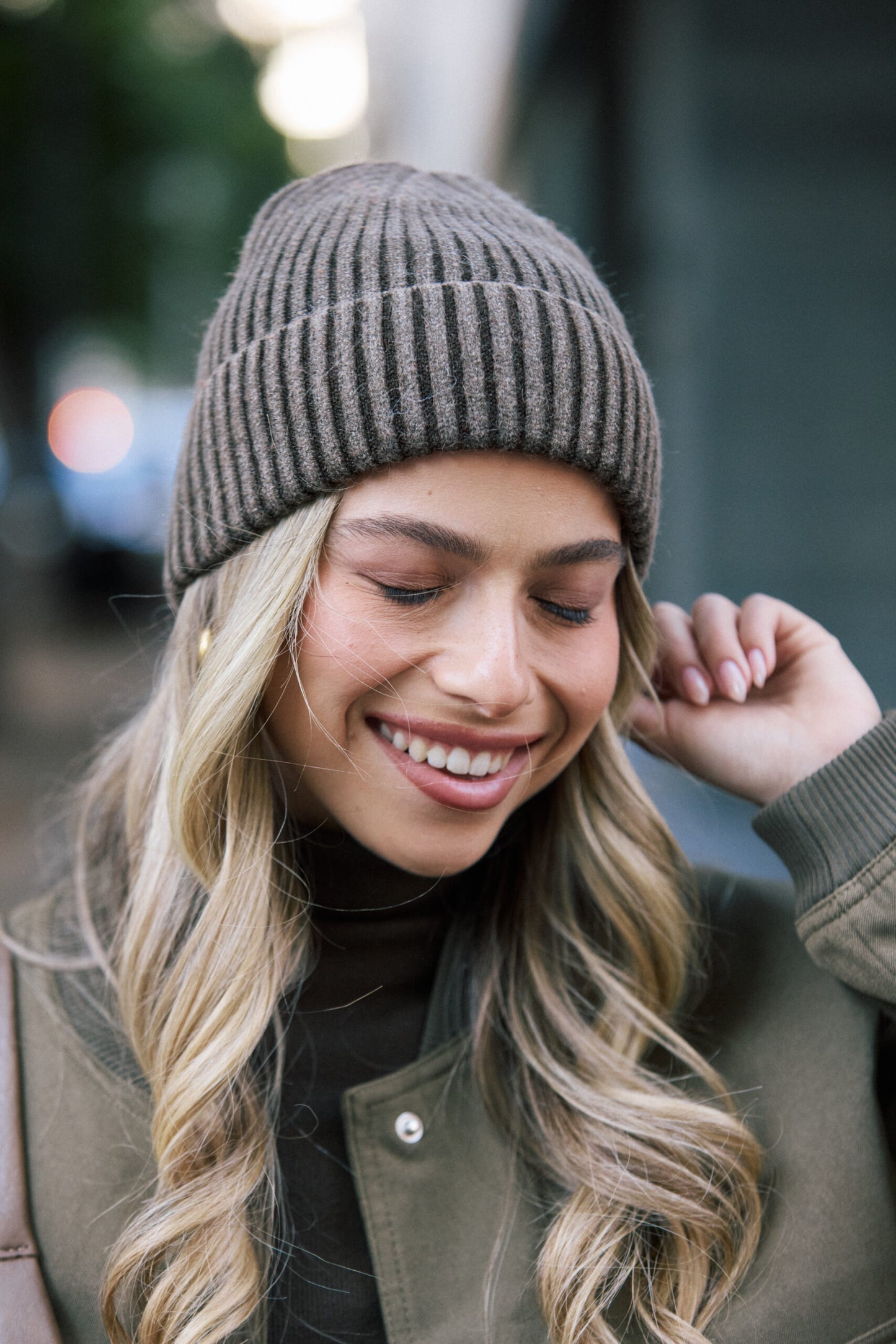 כובע גרב וואש | ירוק