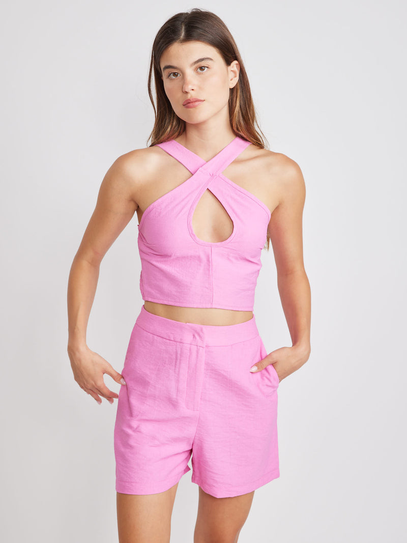 מכנסיים קצרים לילו | ורוד